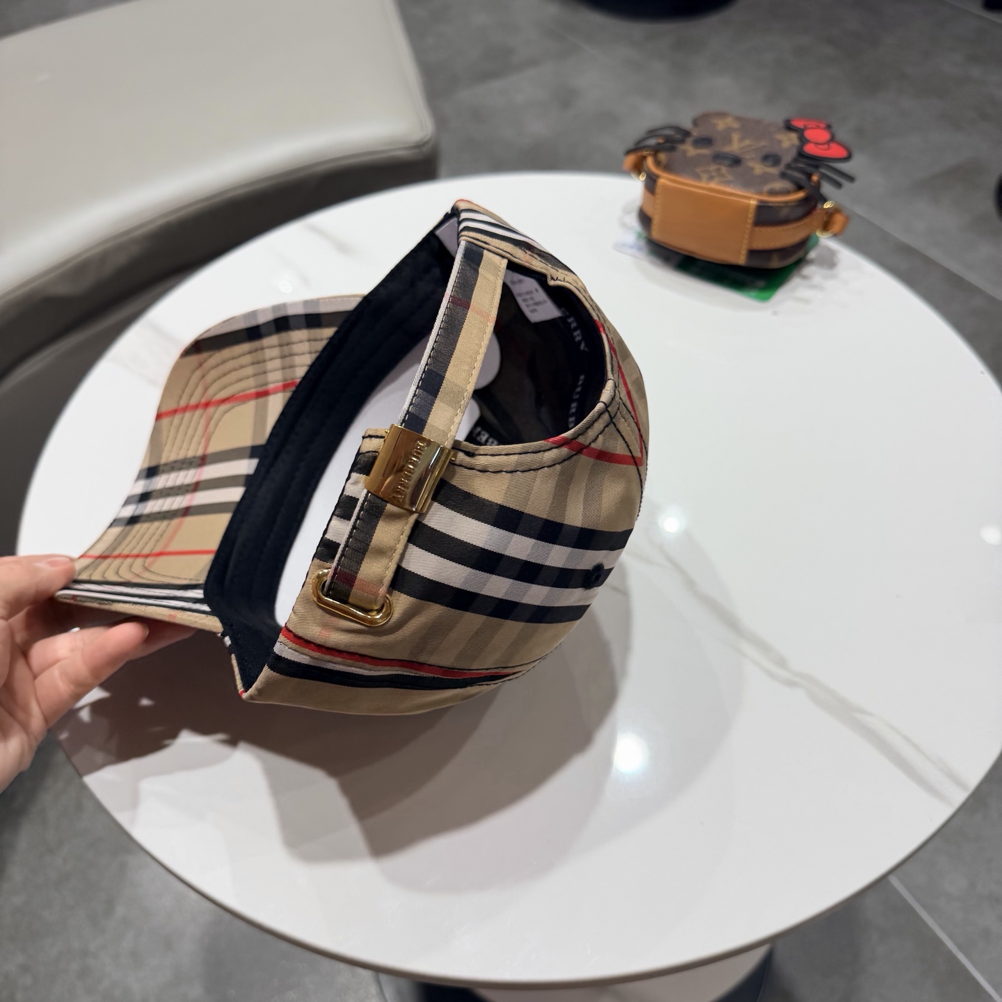 巴宝莉BURBERRY 🌸官网同步上线🎊 韩版新款英伦风定制款1:1原单品质 男女通用棒球帽 高版品质质