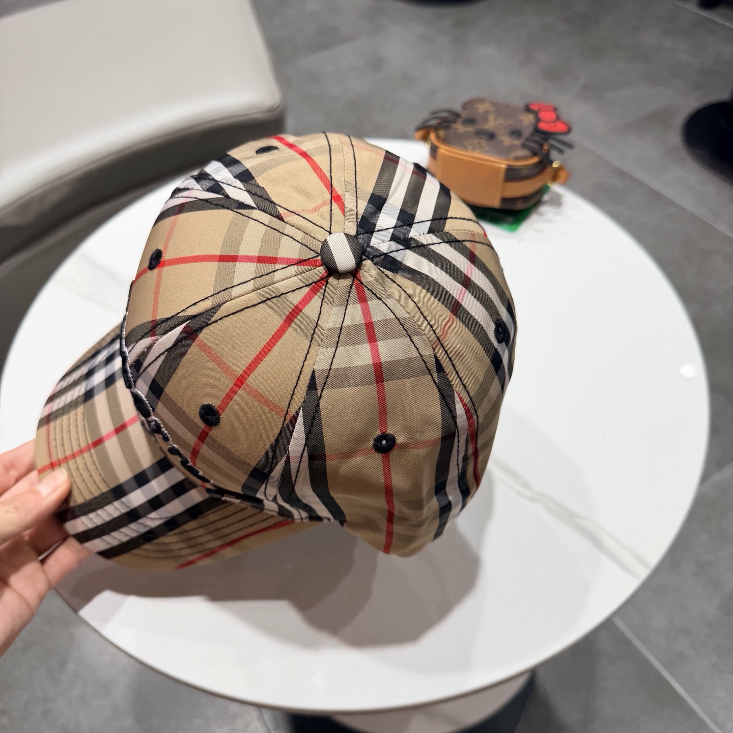 巴宝莉BURBERRY 🌸官网同步上线🎊 韩版新款英伦风定制款1:1原单品质 男女通用棒球帽 高版品质质