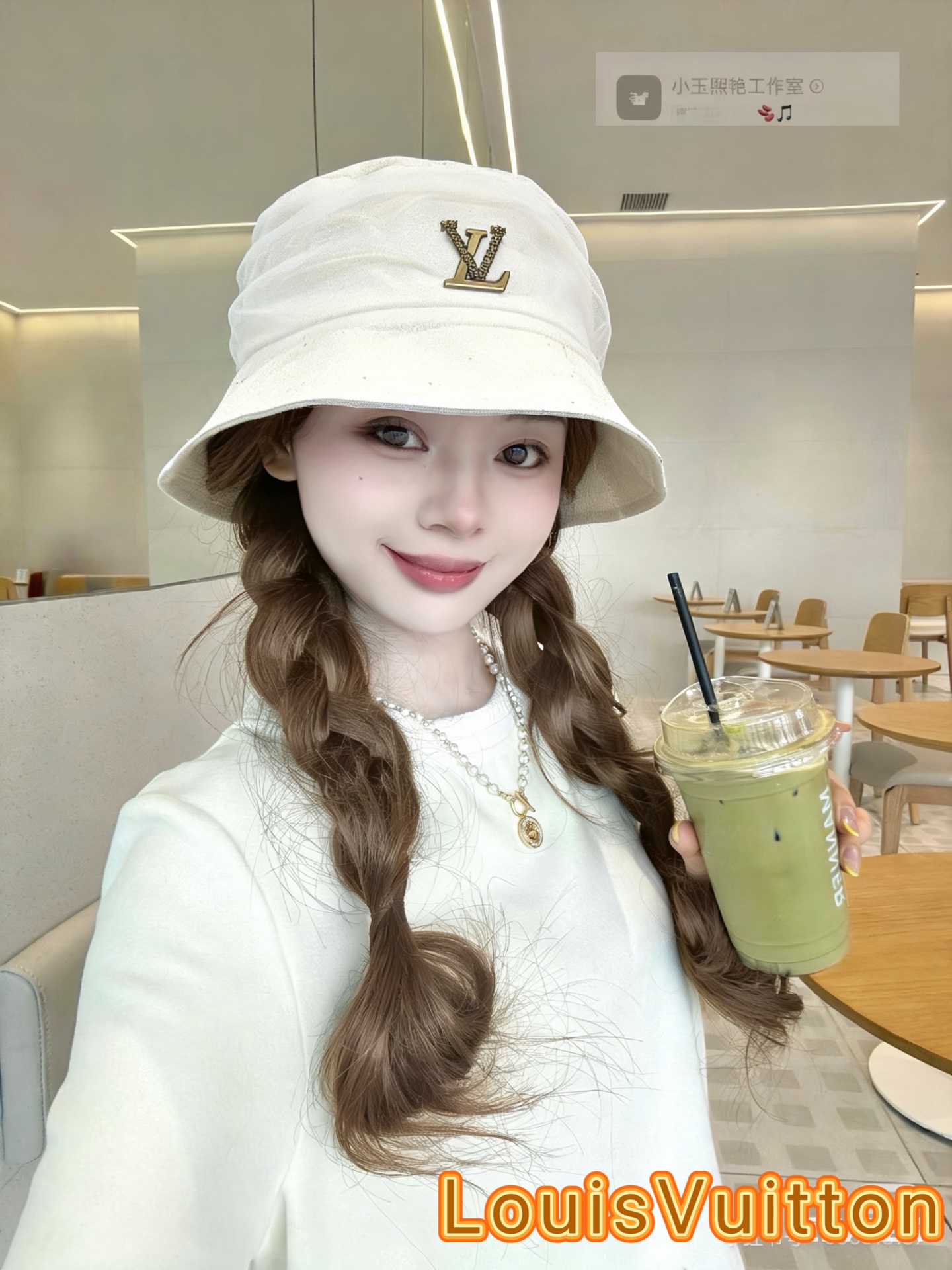 🧢路易威登渔夫帽 LouisVuitton😍新款LV棒球帽，重工打造♥️高端大气，百搭款🤗男女通用！跑量