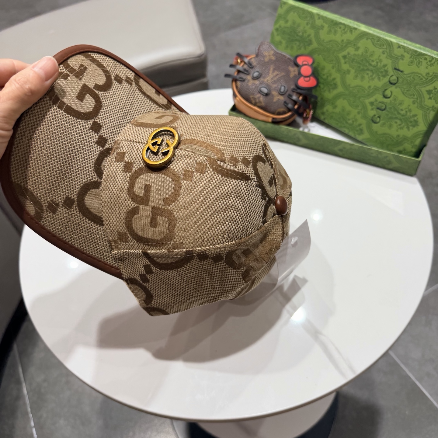 GUCCI古奇棒球帽 2026新款 工艺非常精美 高档大气上档次！低调奢华，方便携带！
