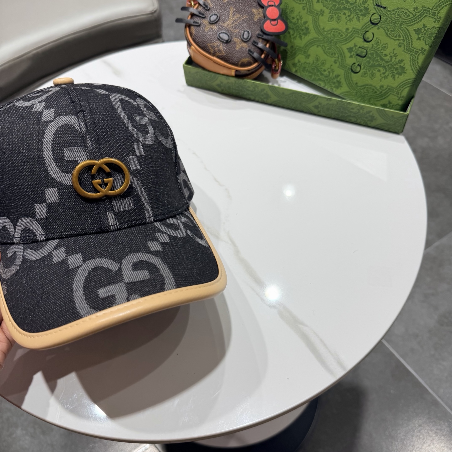 GUCCI古奇棒球帽 2026新款 工艺非常精美 高档大气上档次！低调奢华，方便携带！