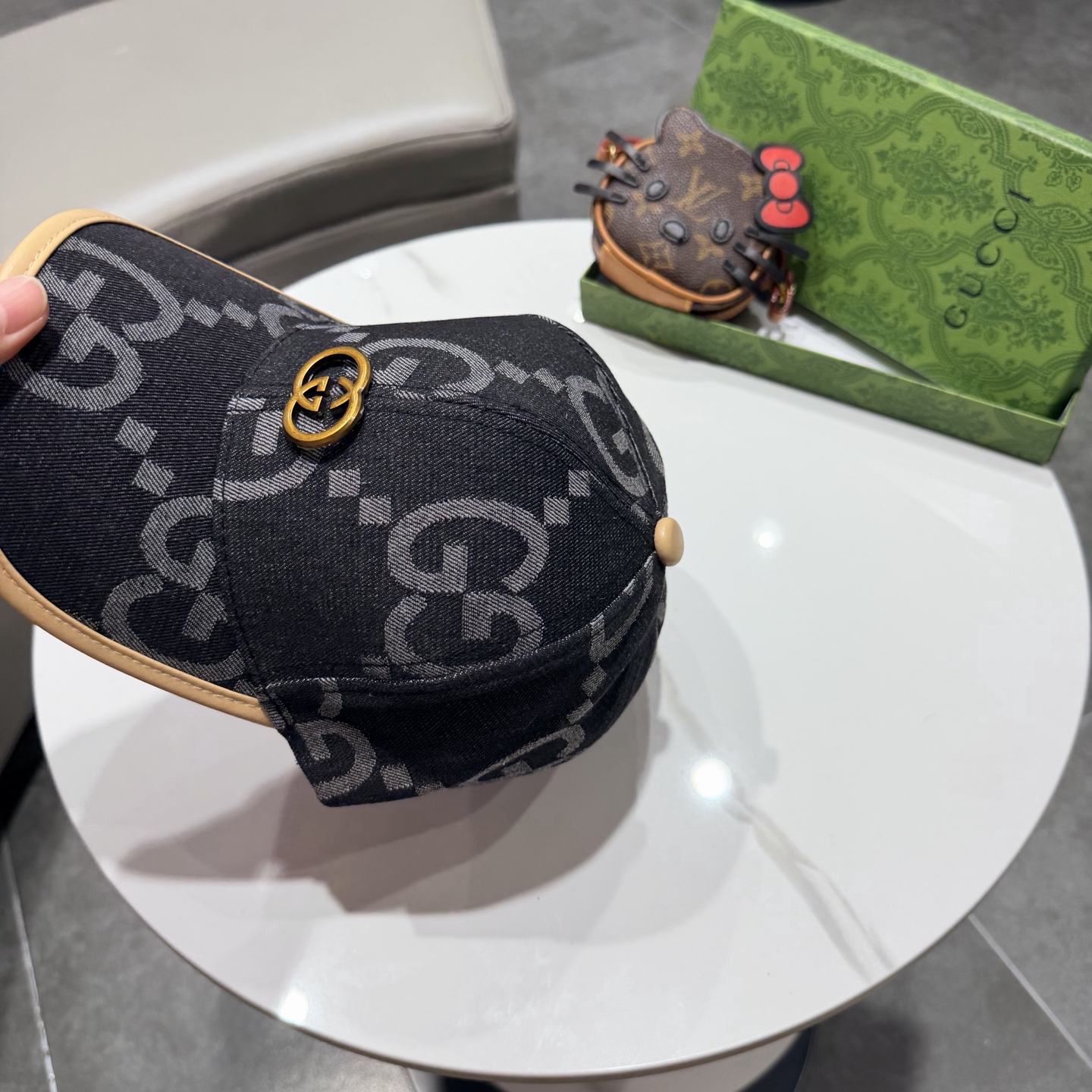 GUCCI古奇棒球帽 2026新款 工艺非常精美 高档大气上档次！低调奢华，方便携带！