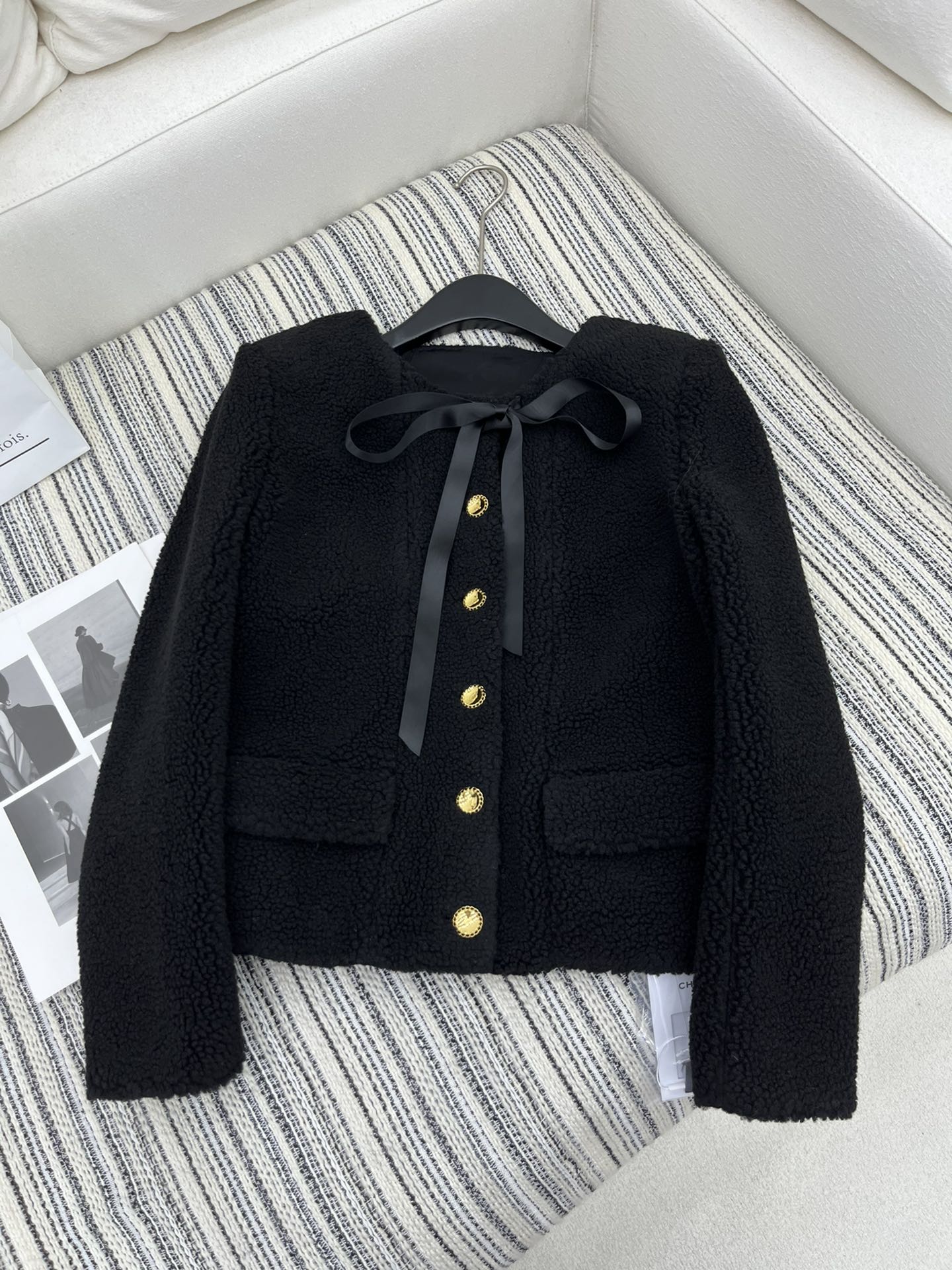 Chanel Ropa Abrigos y chaquetas Negro Casual