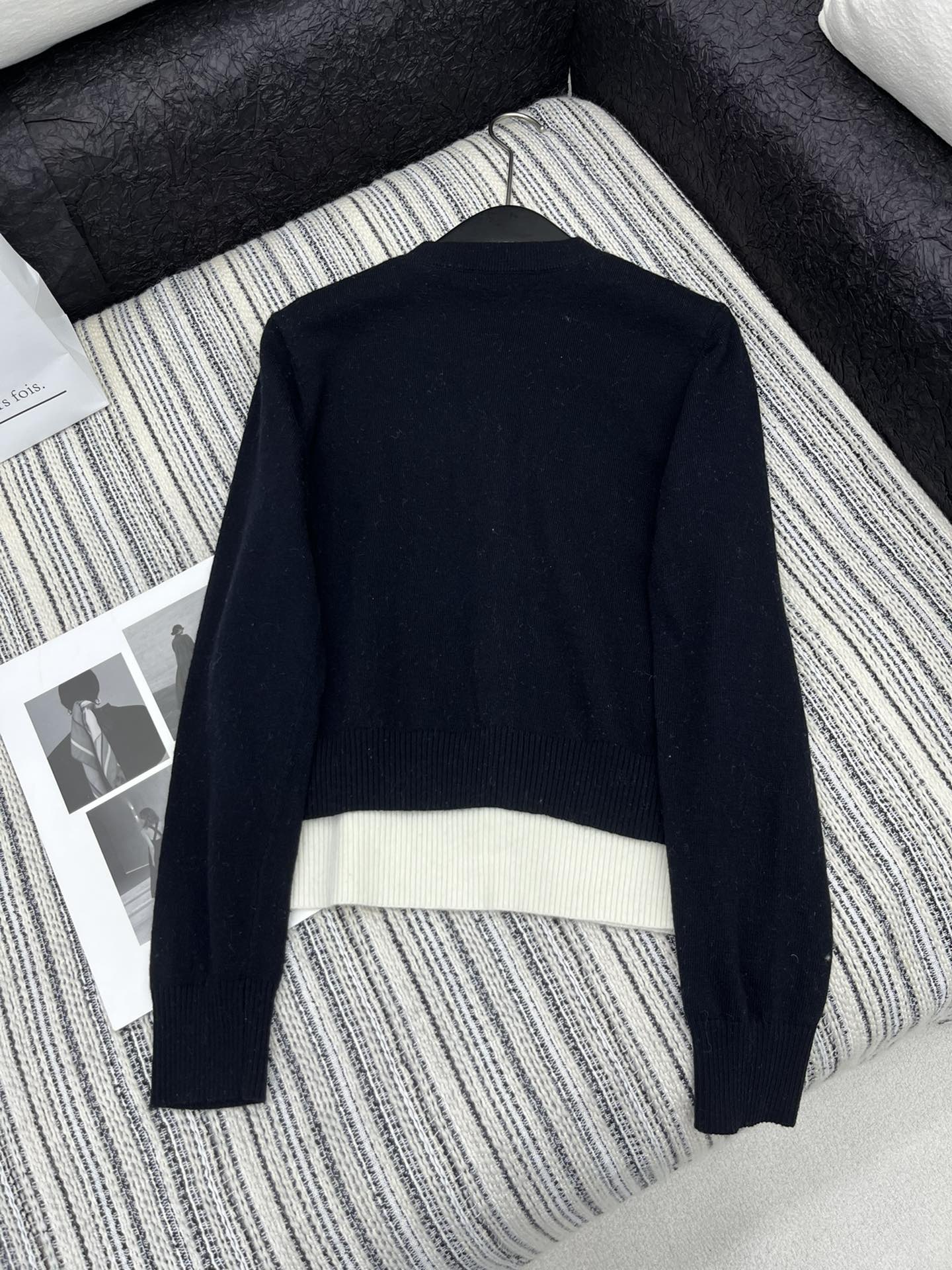 2024 High-Quality Women’s Suit in Advanced Grey and Black, Thin and Comforting - 图片 7