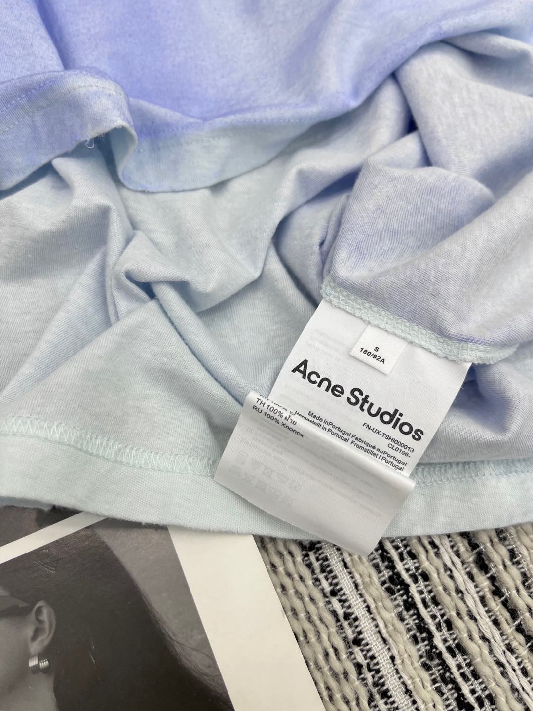 🛒𝐍𝐄𝐖 · 𝟐𝟎𝟐5/爆款现货

原单品质 Acne Stu *｜精致重工洗水印花T恤
高级扎染 高订
