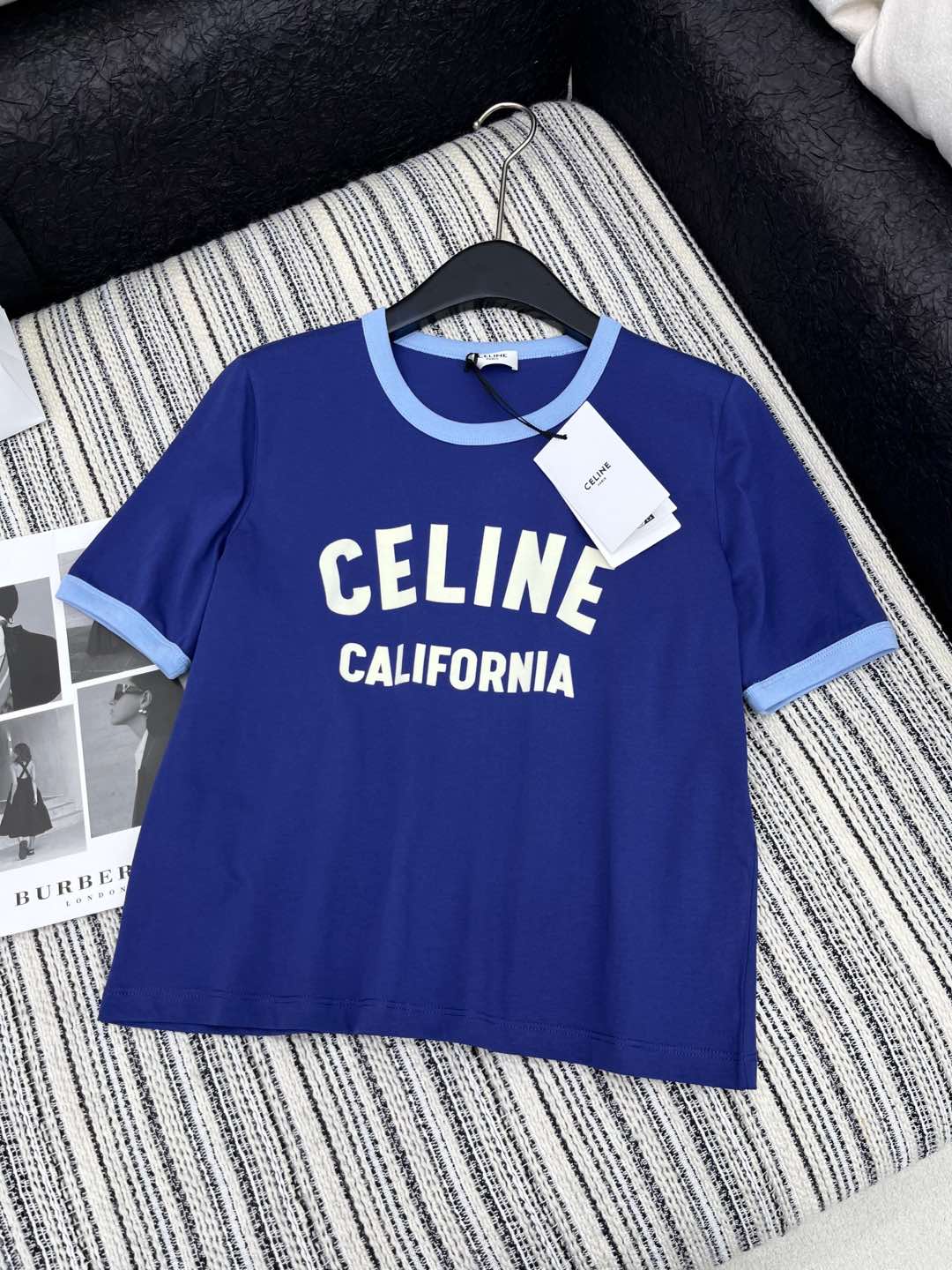 🛒𝐍𝐄𝐖 · 𝟐𝟎𝟐5/爆款现货

原单品质 Celi*｜2025早春新品圆领短袖𝑇𝑒𝑒
定制YB棉材质