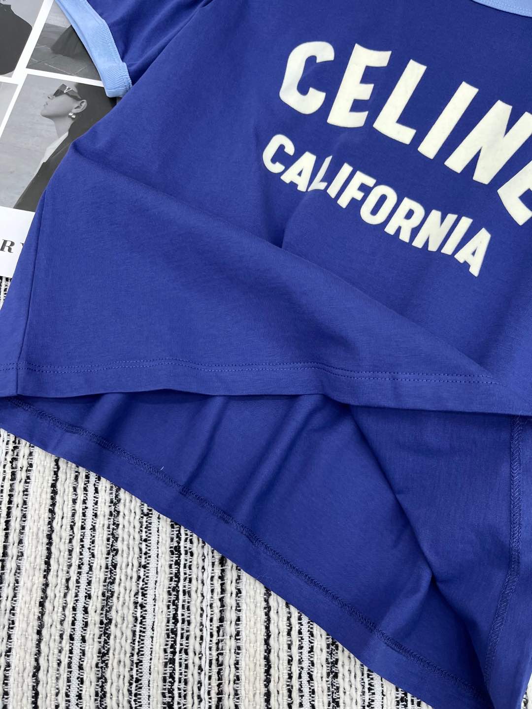 🛒𝐍𝐄𝐖 · 𝟐𝟎𝟐5/爆款现货

原单品质 Celi*｜2025早春新品圆领短袖𝑇𝑒𝑒
定制YB棉材质