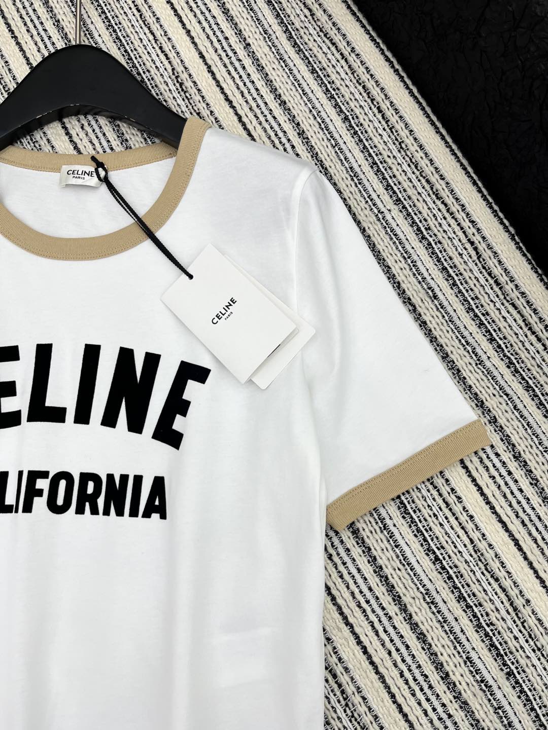 🛒𝐍𝐄𝐖 · 𝟐𝟎𝟐5/爆款现货

原单品质 Celi*｜2025早春新品圆领短袖𝑇𝑒𝑒
定制YB棉材质