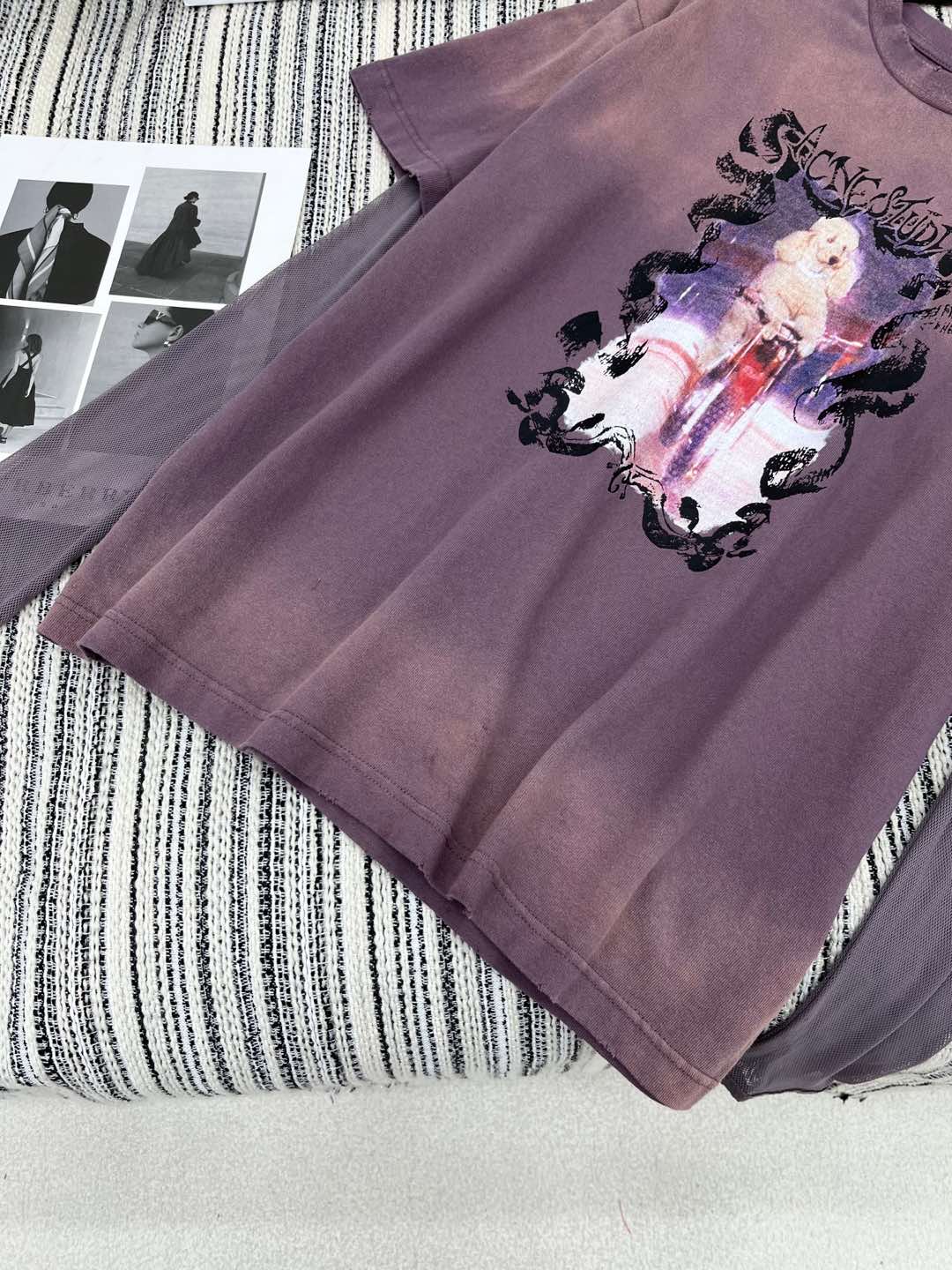 🛒𝐍𝐄𝐖 · 𝟐𝟎𝟐5/爆款现货

【原版定制】Acn*｜25春夏新款长袖拼接假两件炒色长袖
推陈出新 