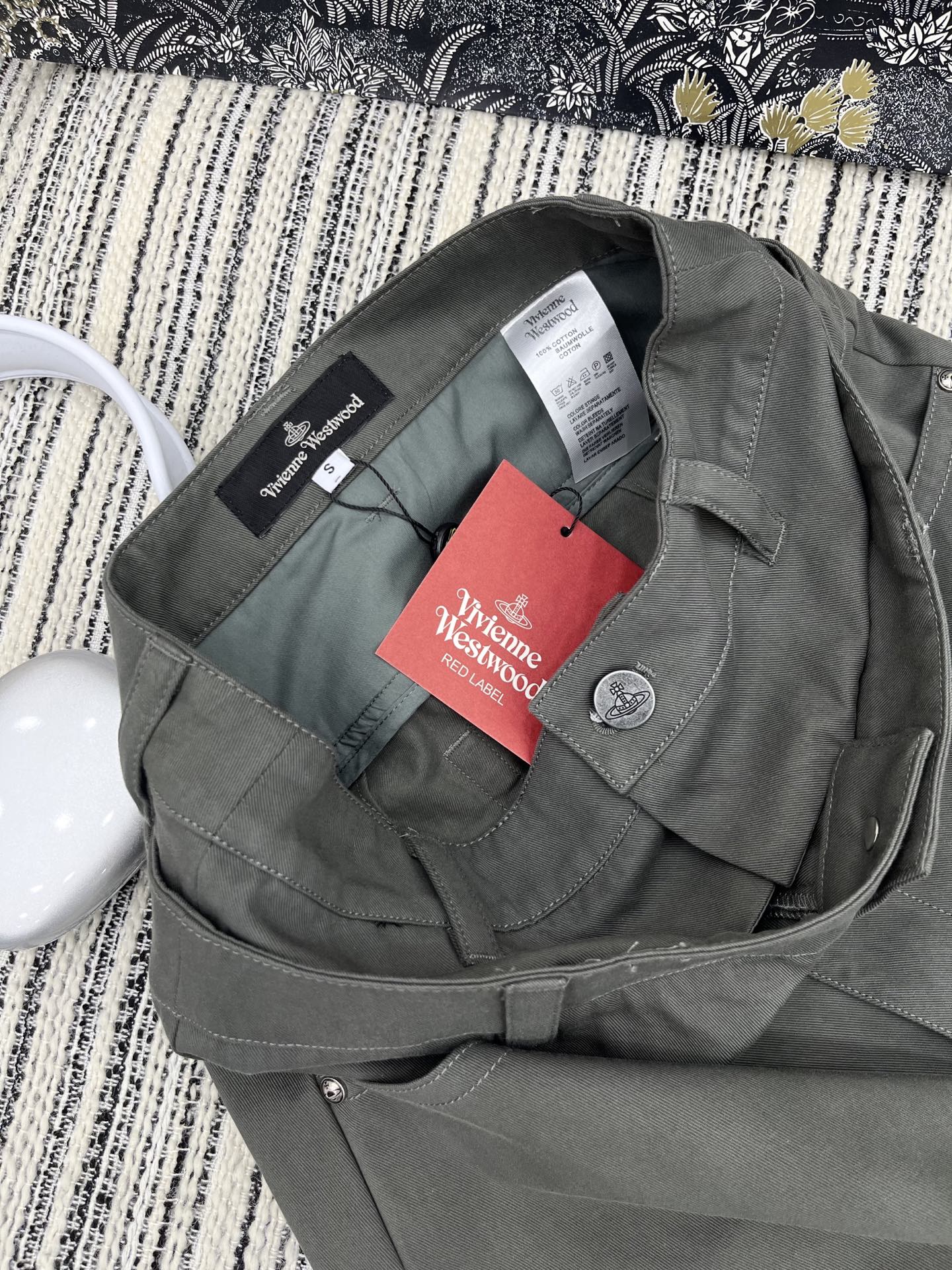 High-Quality Women’s Clothes: Customized Fabric, Comfortable, Stylish, Curry Green, Sizes S-M-L - 图片 8