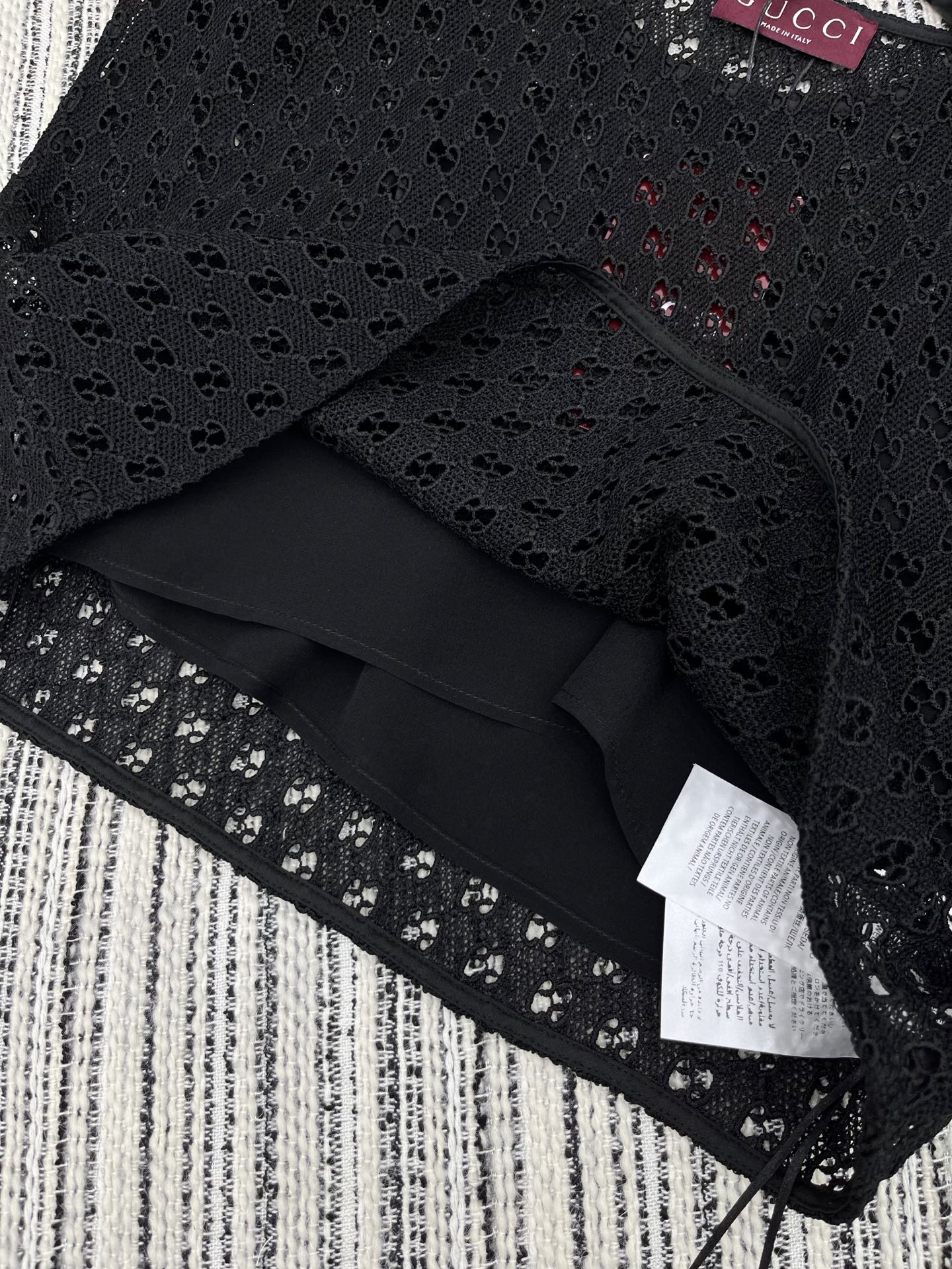 🛒𝐍𝐄𝐖 · 𝟐𝟎𝟐5/爆款现货

原单品质  Gucc*｜25新品GG蕾丝套裙！
订制高品质面料  坎