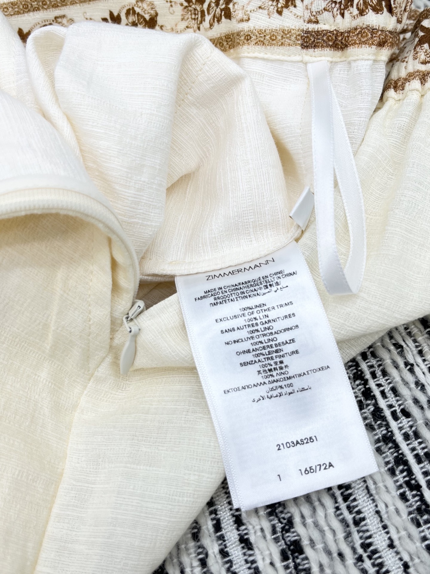 🛒𝐍𝐄𝐖 · 𝟐𝟎𝟐5/爆款现货

【原版定制】Zim*｜25印花棉麻阔腿裤
高订面料 定染色系低调奢华