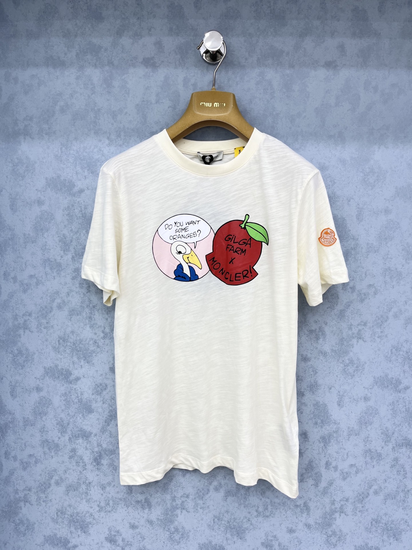 🛒𝐍𝐄𝐖 · 𝟐𝟎𝟐5/爆款现货

原单品质 Mon*｜25新品圆领卡通印花短袖T恤
精致常规版型上身显