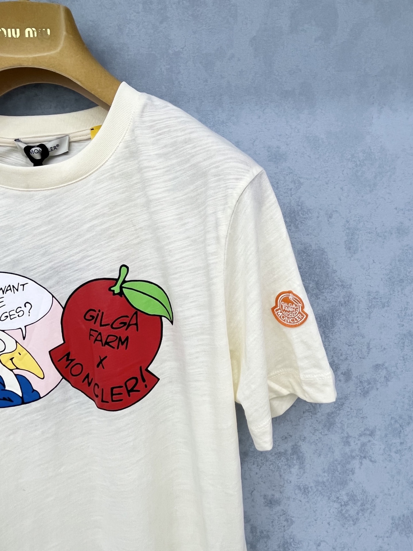 🛒𝐍𝐄𝐖 · 𝟐𝟎𝟐5/爆款现货

原单品质 Mon*｜25新品圆领卡通印花短袖T恤
精致常规版型上身显