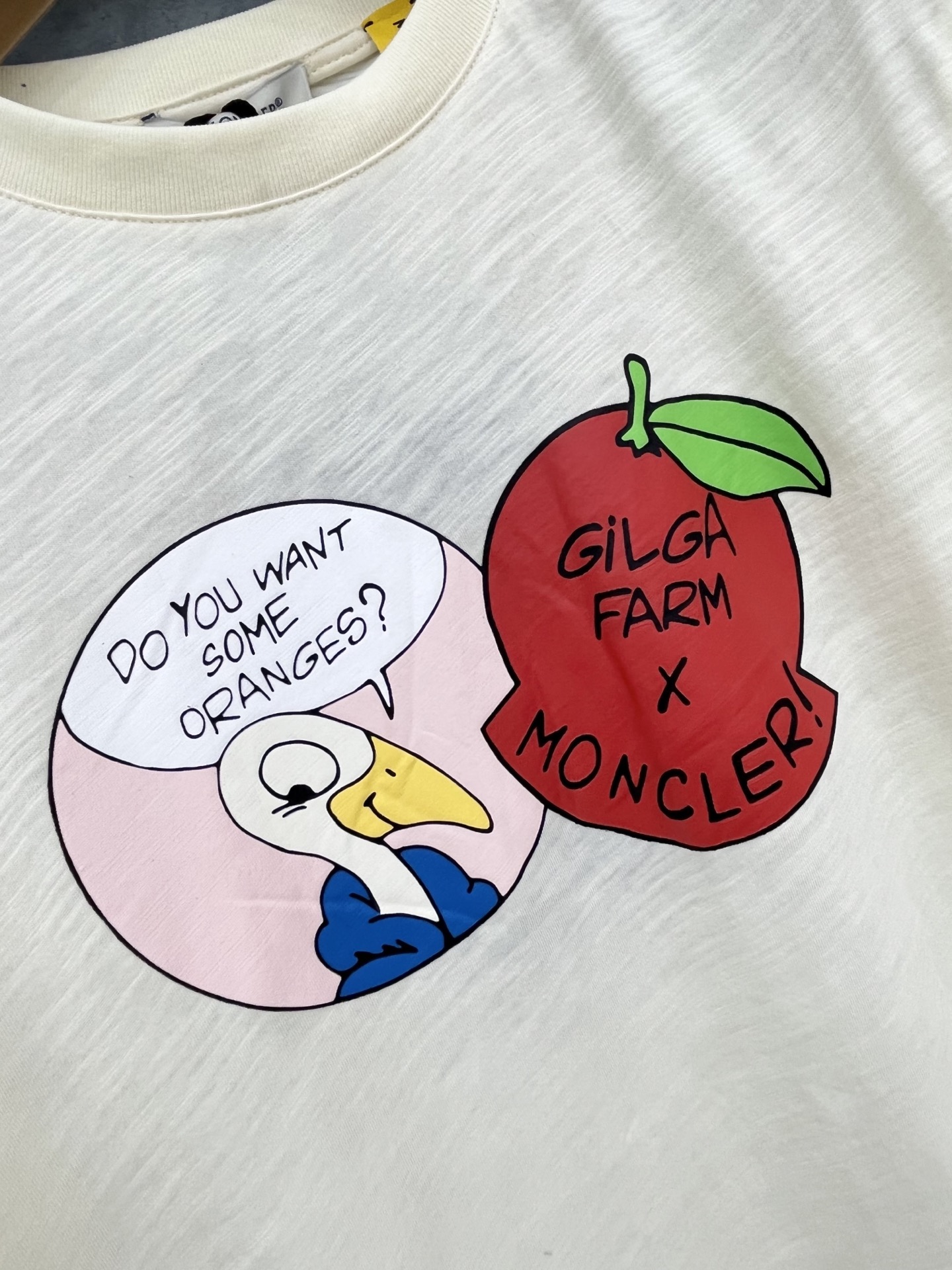 🛒𝐍𝐄𝐖 · 𝟐𝟎𝟐5/爆款现货

原单品质 Mon*｜25新品圆领卡通印花短袖T恤
精致常规版型上身显