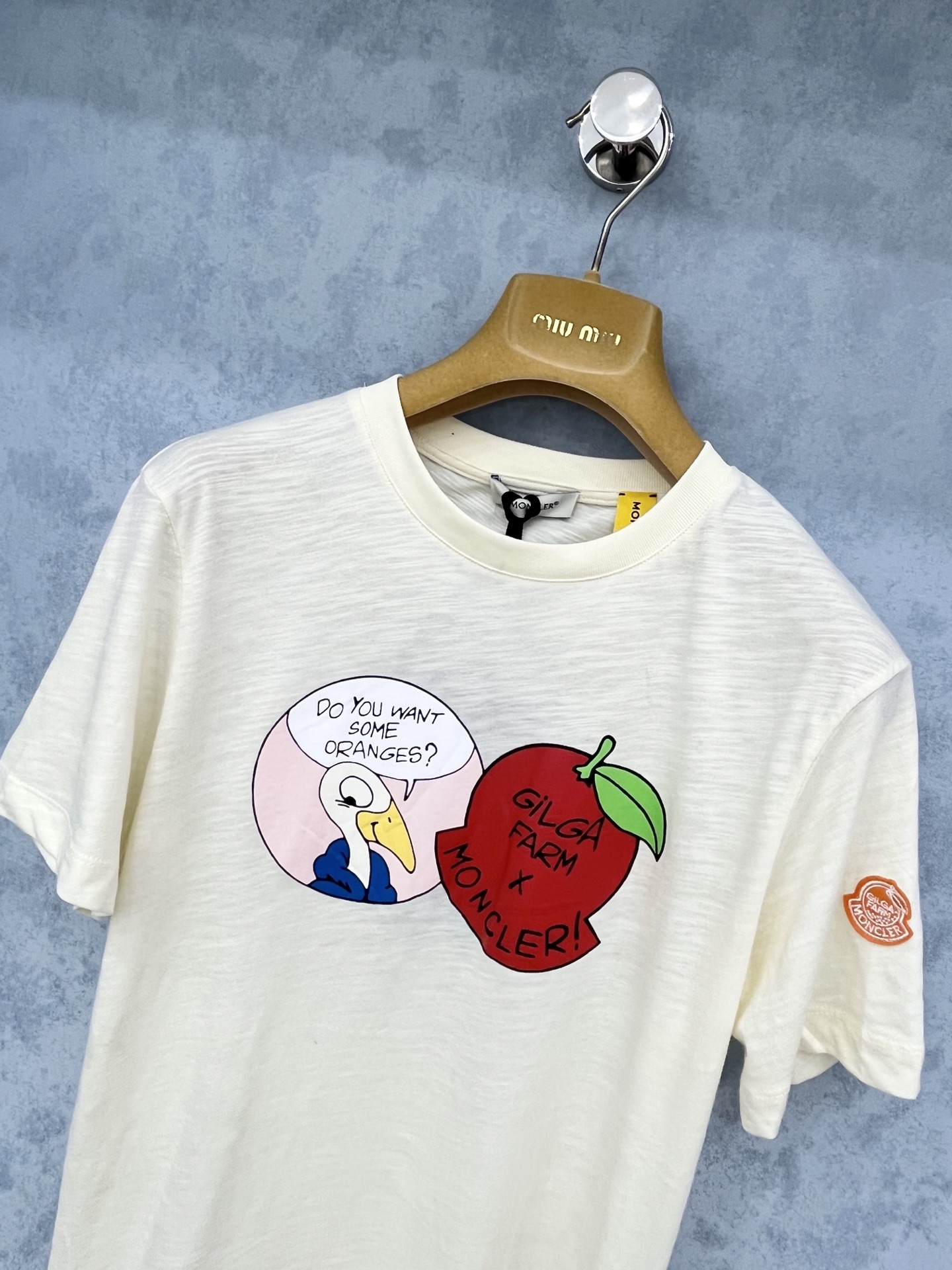 🛒𝐍𝐄𝐖 · 𝟐𝟎𝟐5/爆款现货

原单品质 Mon*｜25新品圆领卡通印花短袖T恤
精致常规版型上身显