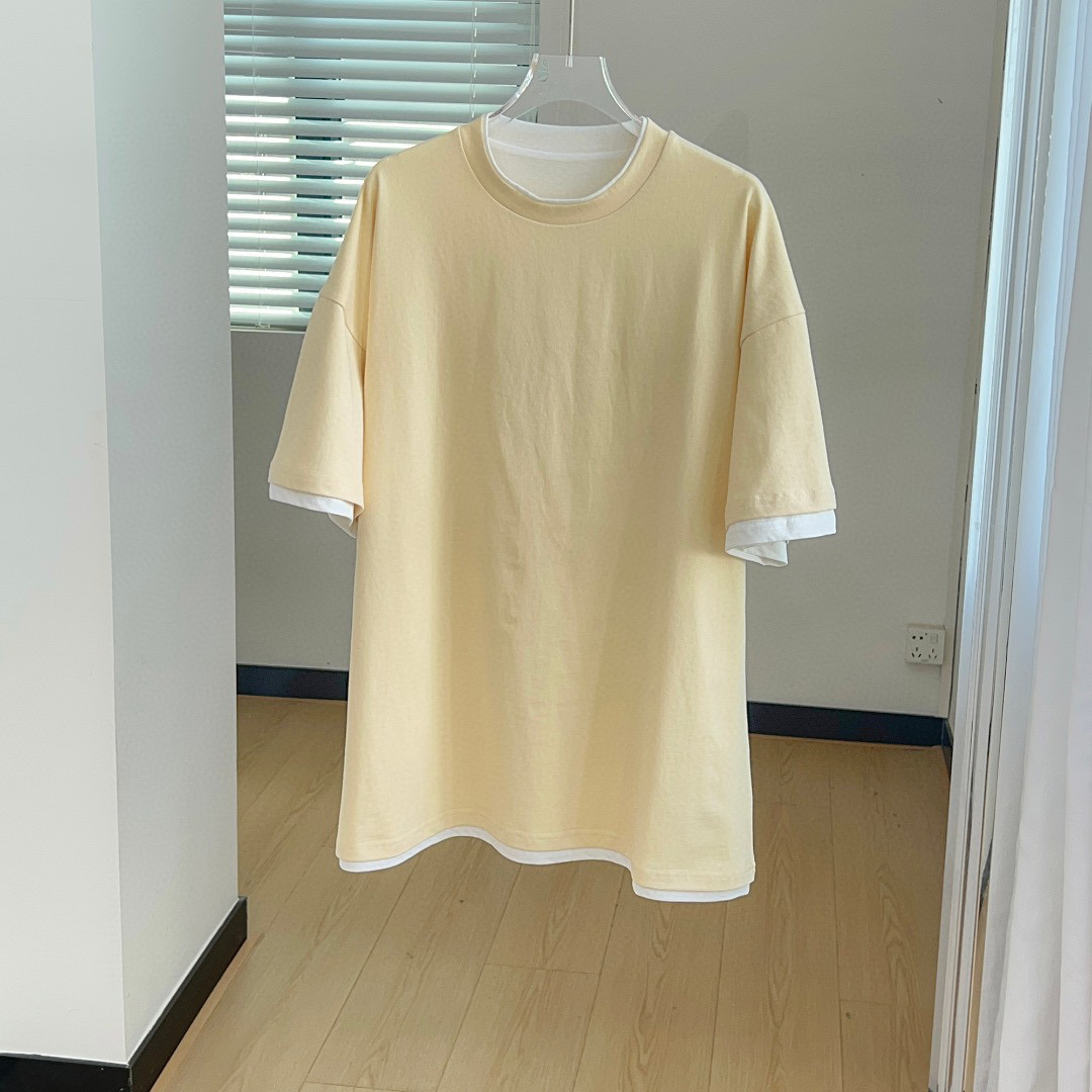 2025 New JIL Sande Suit: Single-Rate Female Package in Yellow Pink - 图片 6