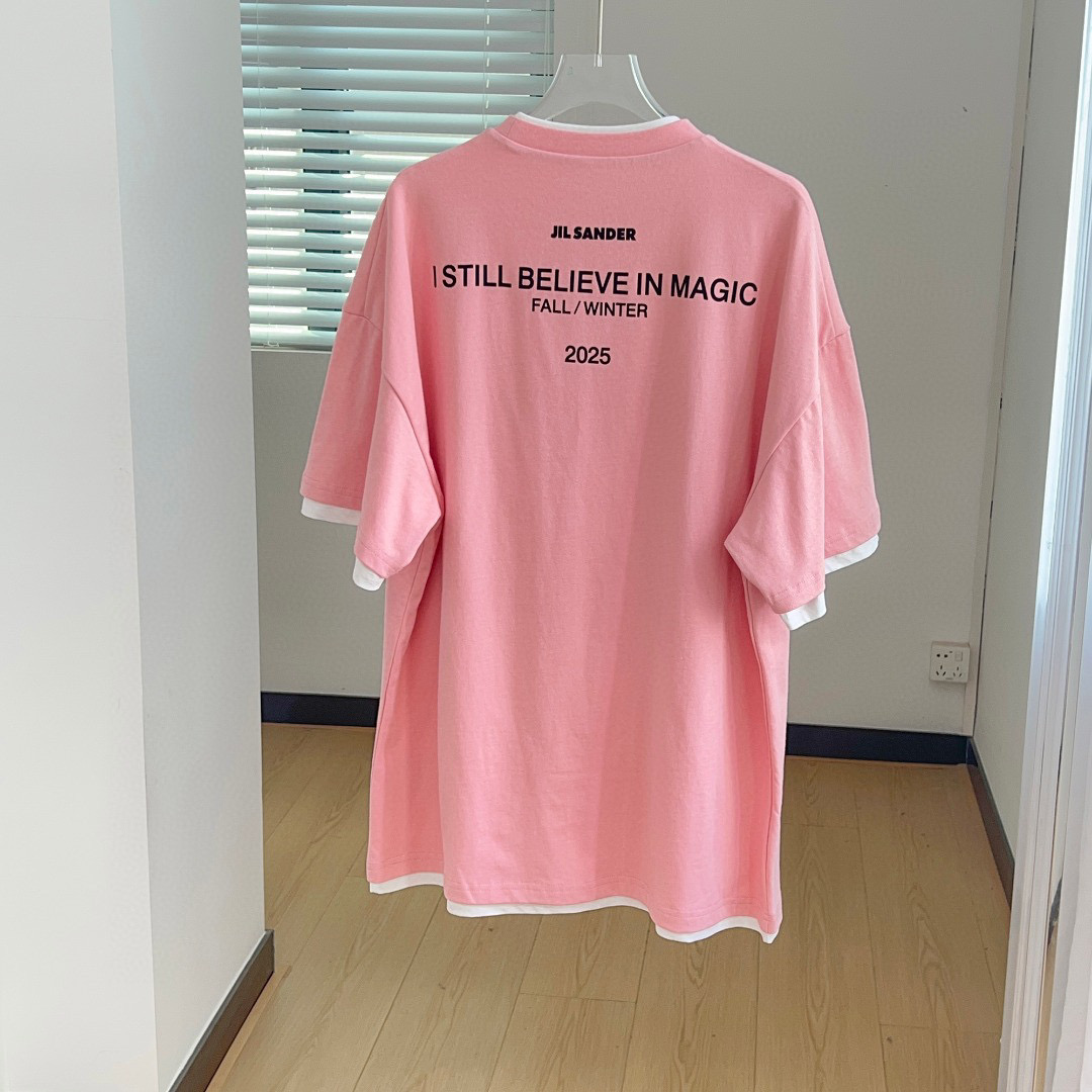 2025 New JIL Sande Suit: Single-Rate Female Package in Yellow Pink - 图片 5