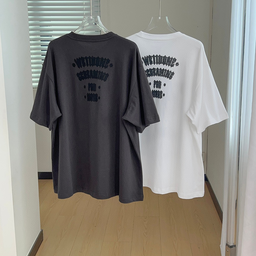 2025 New Women’s Hard-Core Suit: WE11DON*25 T-Shirt with Unique Design - 图片 2