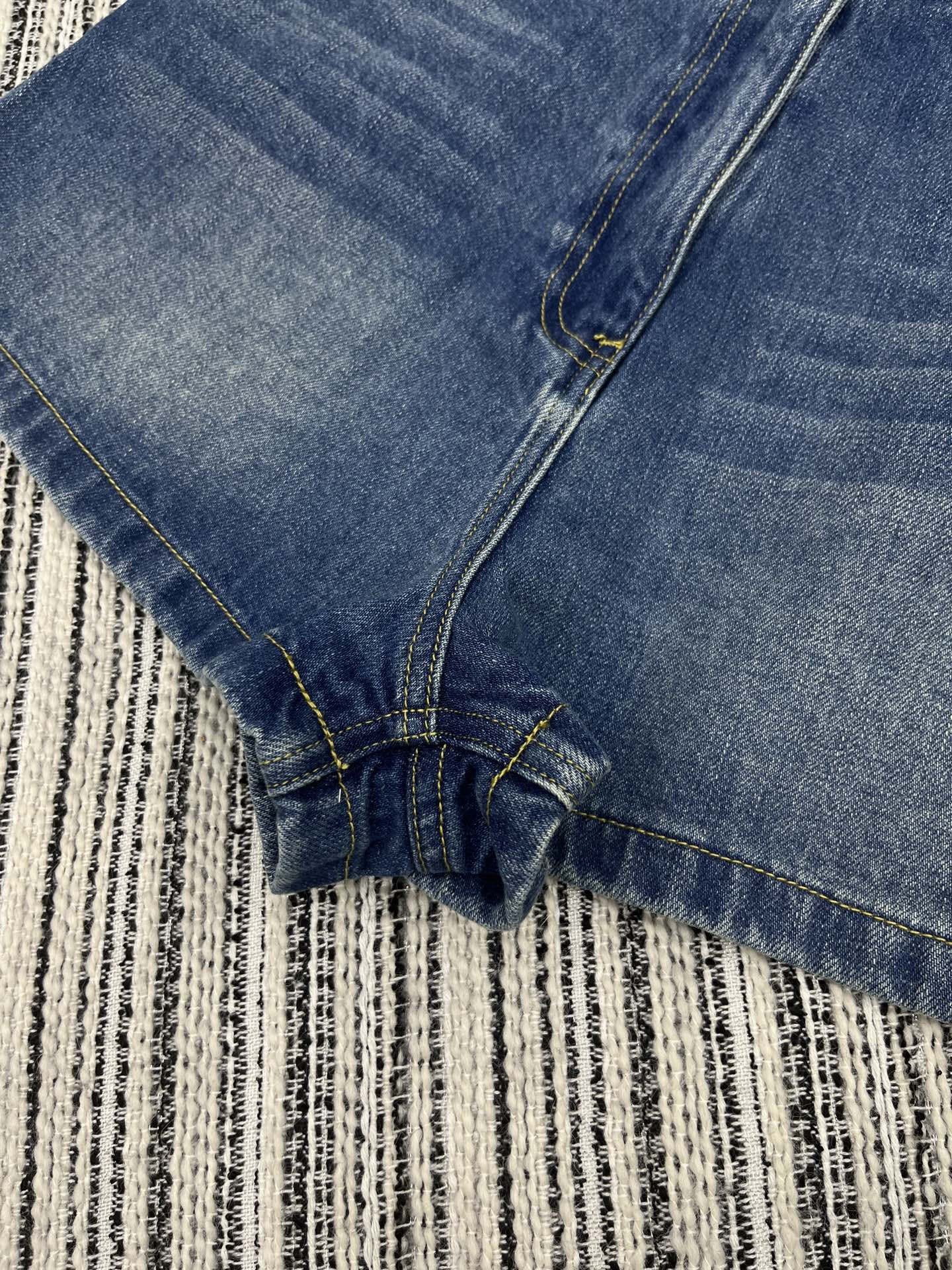 2025 New Explosion: Blue Single-Rate Female Suit with High-Waist and Wide Legs - 图片 5