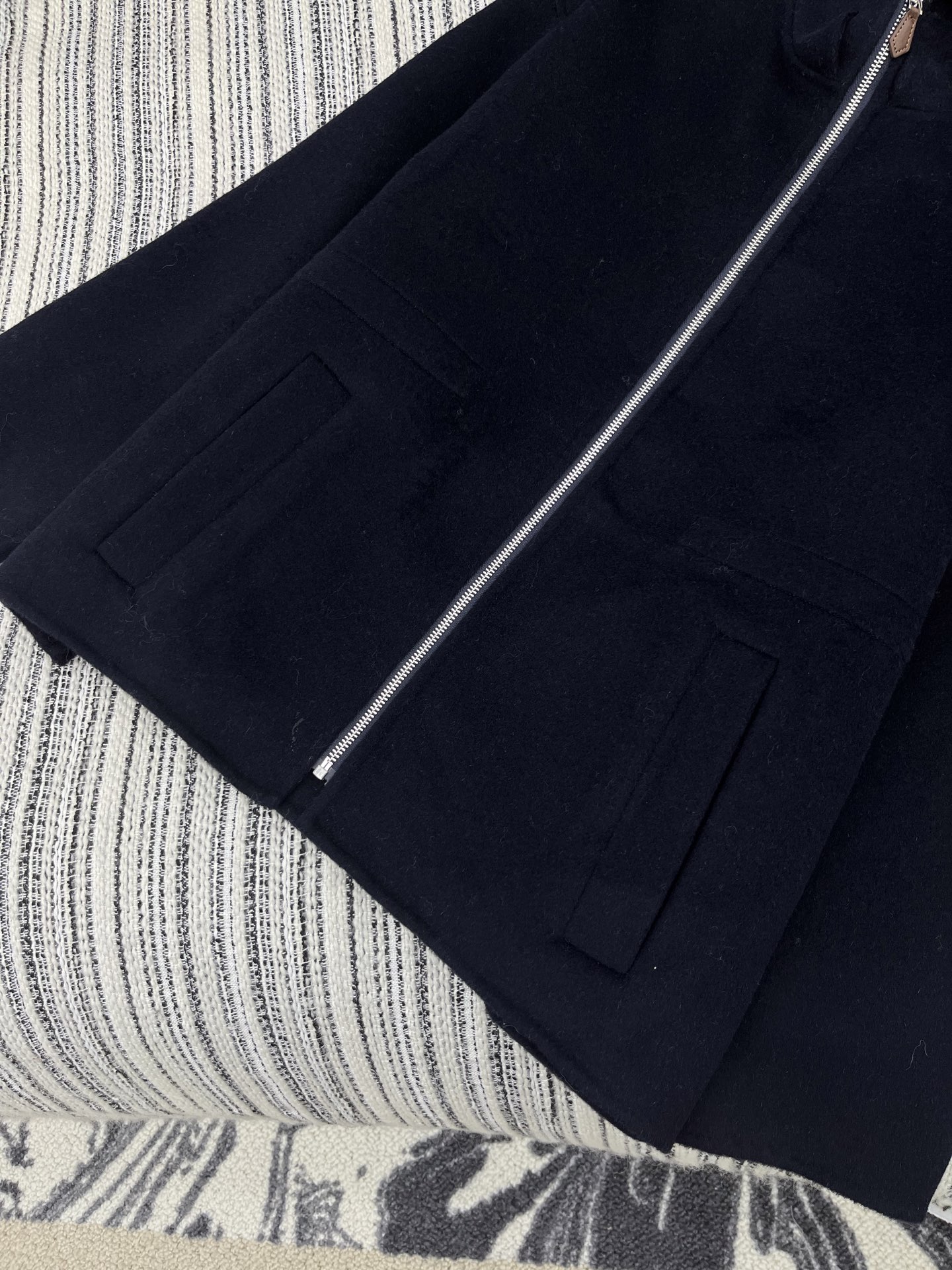 🛒𝐍𝐄𝐖 · 𝟐𝟎𝟐5/爆款现货原单品质 Lp*｜25新品 双层立领拉链双面呢女士大衣🍂结构精致、线条简