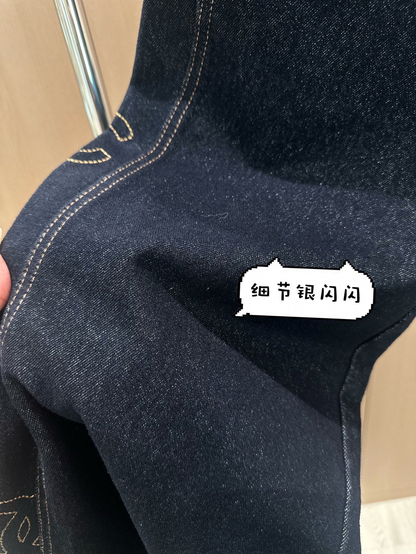 🛒𝐍𝐄𝐖 · 𝟐𝟎𝟐5/爆款现货设计师 原创｜2025新款侧边刺绣牛仔裤定制YB斜纹棉牛仔材质 工艺洗水