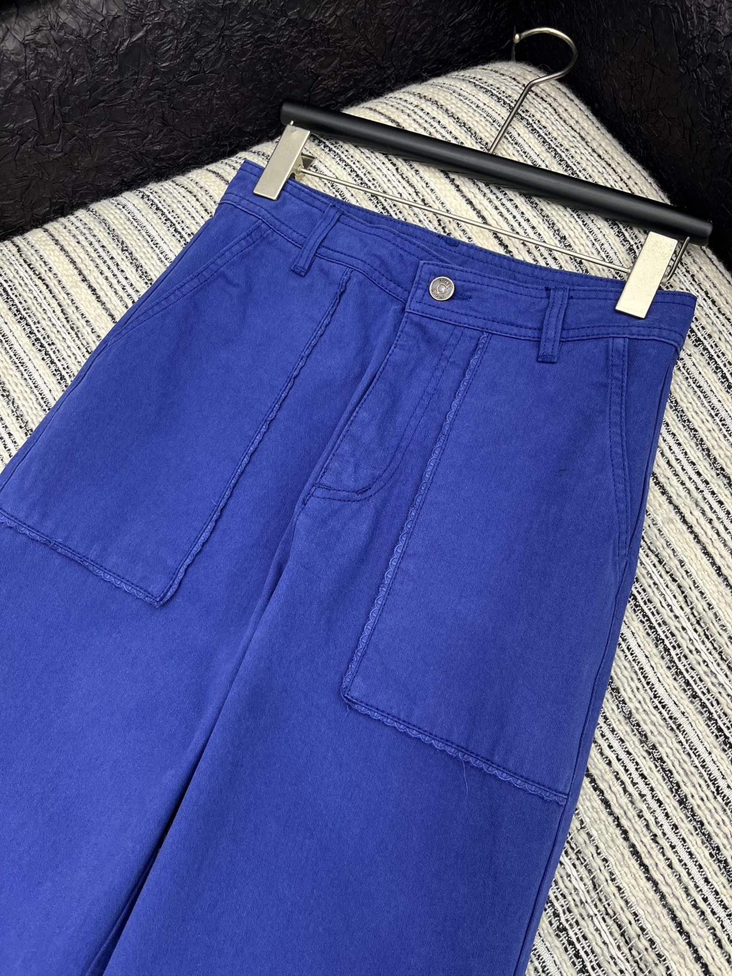 🛒𝐍𝐄𝐖 · 𝟐𝟎𝟐5/爆款现货【原版定制】The Row｜25早秋新款纯色花边拼接休闲裤经典的色系，视