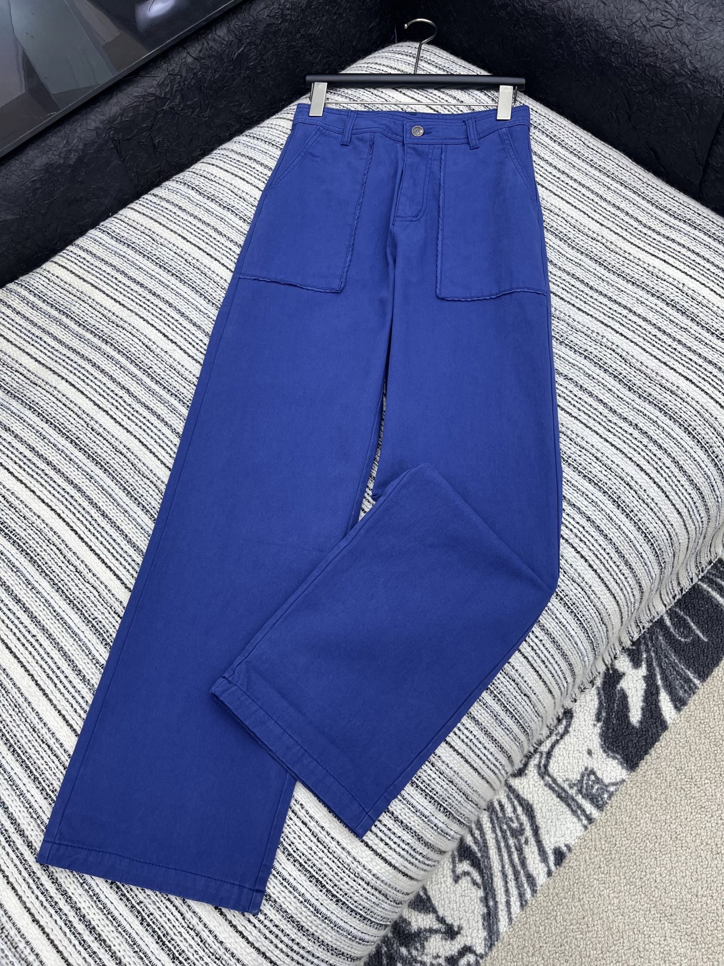 🛒𝐍𝐄𝐖 · 𝟐𝟎𝟐5/爆款现货【原版定制】The Row｜25早秋新款纯色花边拼接休闲裤经典的色系，视