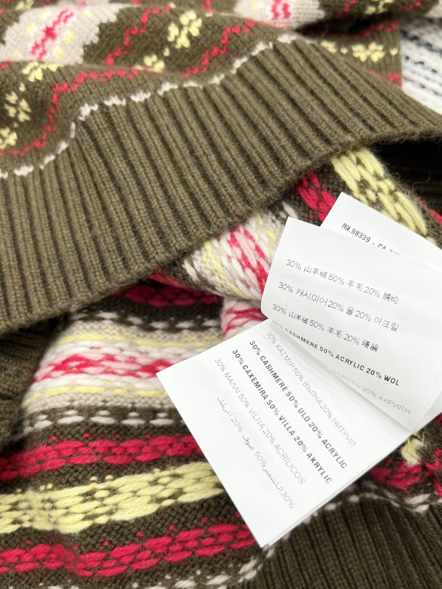 🛒𝐍𝐄𝐖 · 𝟐𝟎𝟐5/爆款现货【原版定制】𝐌𝐢𝐮𝐌𝐢*｜25新款美式羊绒羊毛毛衣 秋意渐浓的氛围感真的