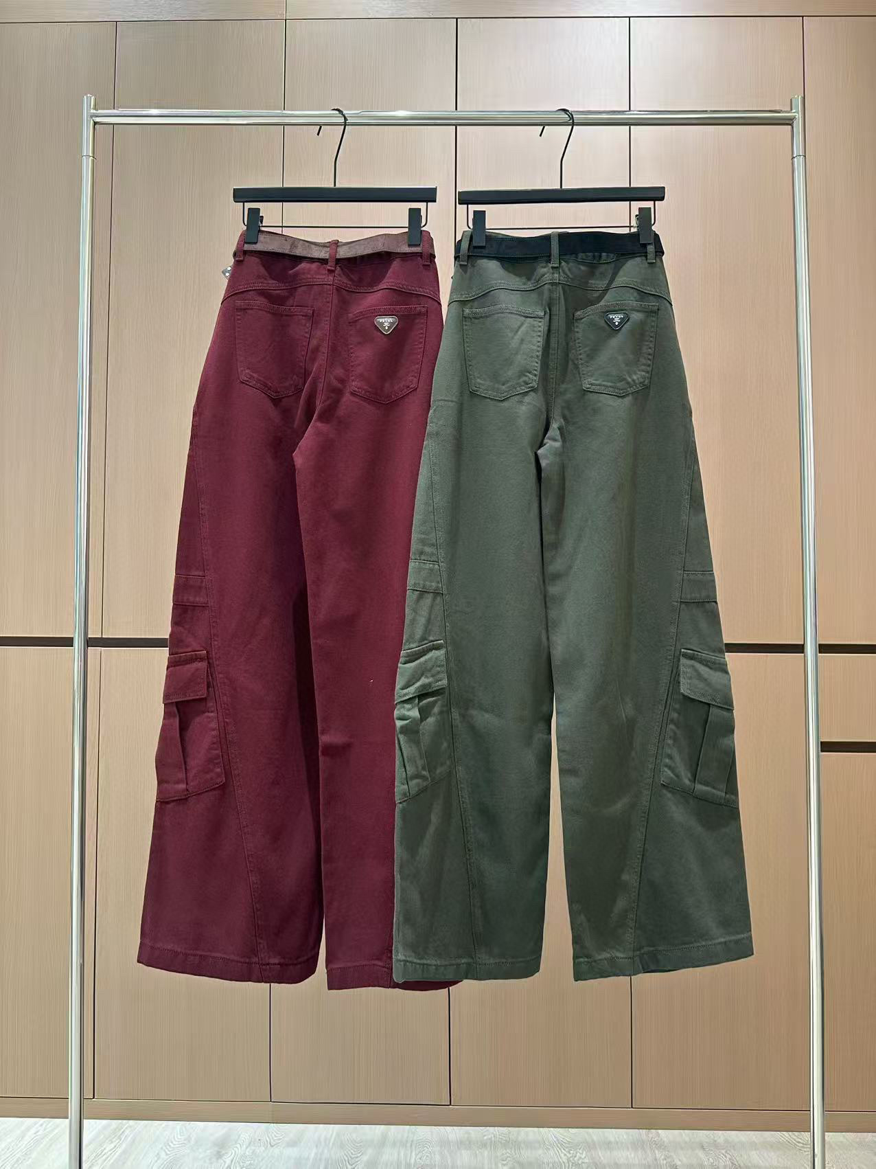 🛒𝐍𝐄𝐖 · 𝟐𝟎𝟐5/爆款现货原单品质 设计师原创｜25新款多口袋工装式休闲裤颜色百搭高级 定制腰带尽