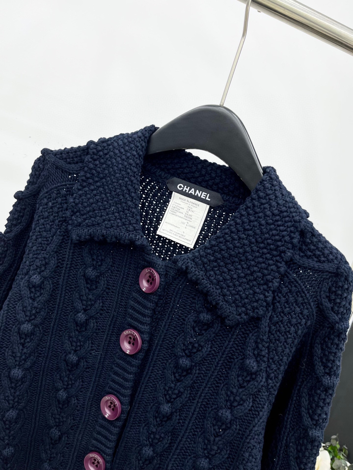 🛒𝐍𝐄𝐖 · 𝟐𝟎𝟐5/爆款现货原单品质 Chan*｜25中古系列重工钩花翻领外套设计高级又时髦！1:1