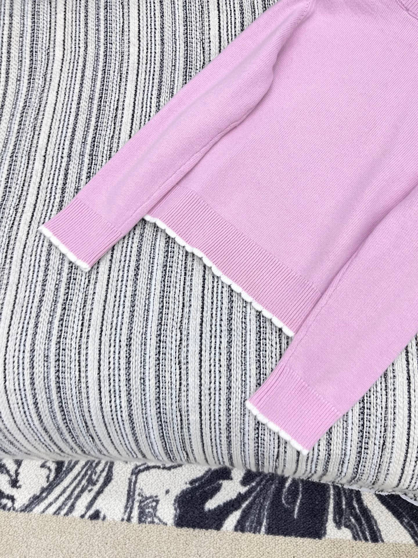 🛒𝐍𝐄𝐖 · 𝟐𝟎𝟐5/爆款现货原单品质 Chan*｜25中古系列重工钩花跳舞女孩花边毛衣设计高级又时髦