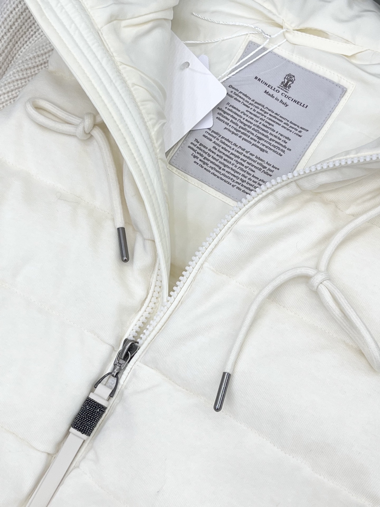 🛒𝐍𝐄𝐖 · 𝟐𝟎𝟐5/爆款现货【原版订制】BC｜25秋冬新品带帽针织拼接羽绒服外套面包服设计 90鹅绒