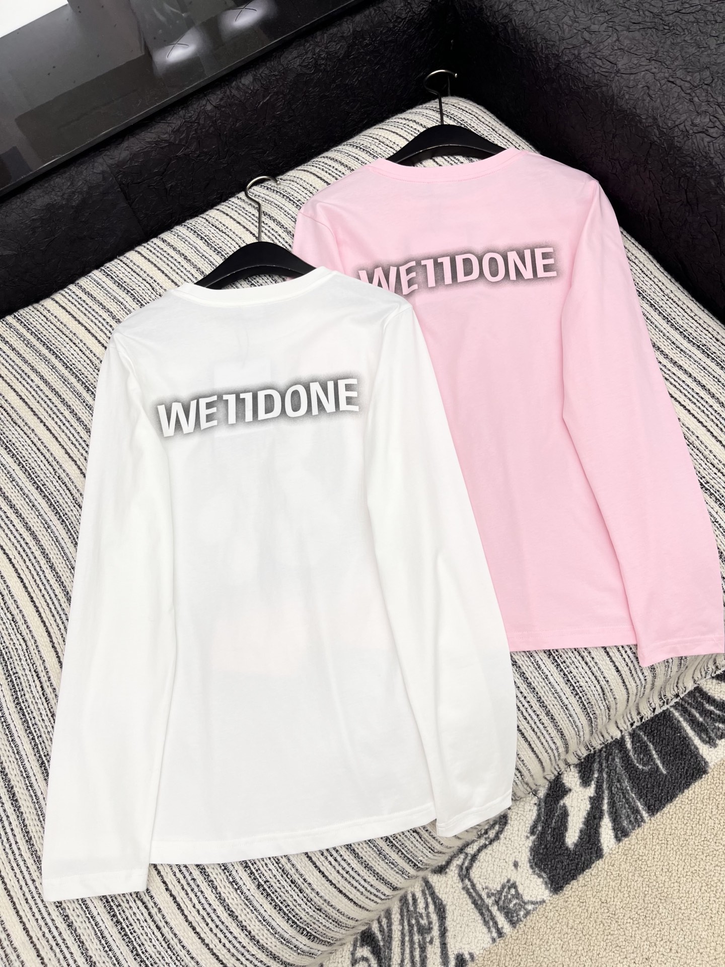 🛒𝐍𝐄𝐖 · 𝟐𝟎𝟐5/爆款现货原单品质 Well Don *｜精致重工印花长袖T恤高订面料 亲肤透气舒