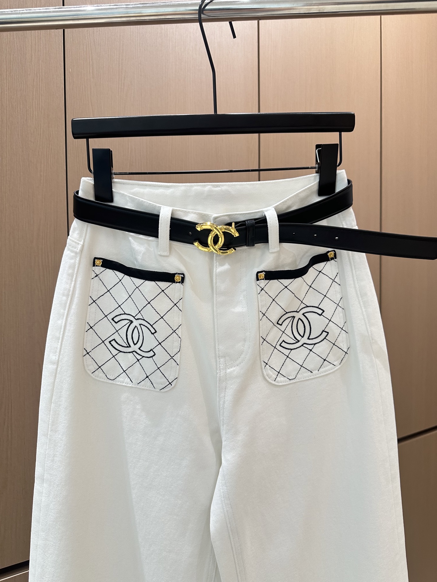 🛒𝐍𝐄𝐖 · 𝟐𝟎𝟐5/爆款现货设计师 原创｜2025口袋牛仔裤【配腰带】定制YB斜纹棉牛仔材质 工艺洗