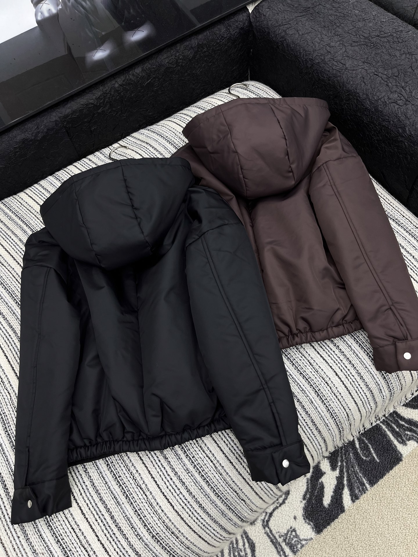 🛒𝐍𝐄𝐖 · 𝟐𝟎𝟐5/爆款现货原单品质 Prad*｜2025新品再生尼龙棉服夹克外套定制YB进口环保再