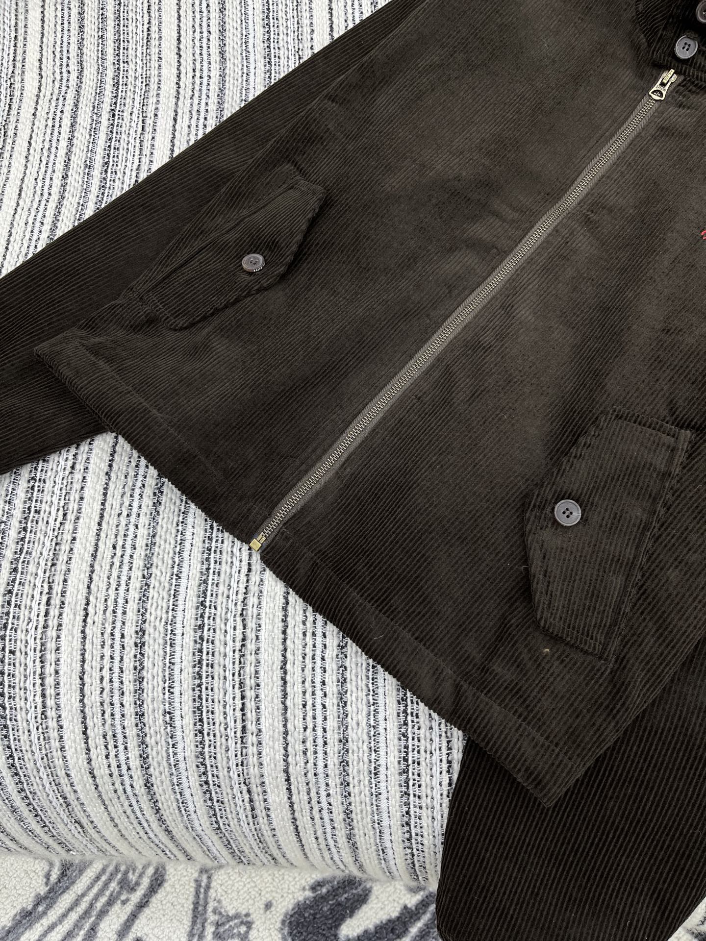 🛒𝐍𝐄𝐖 · 𝟐𝟎𝟐5/爆款现货【原版定制】拉夫劳伦*｜灯芯绒夹克外套高订面料 撞色精致刺绣 定染色系低