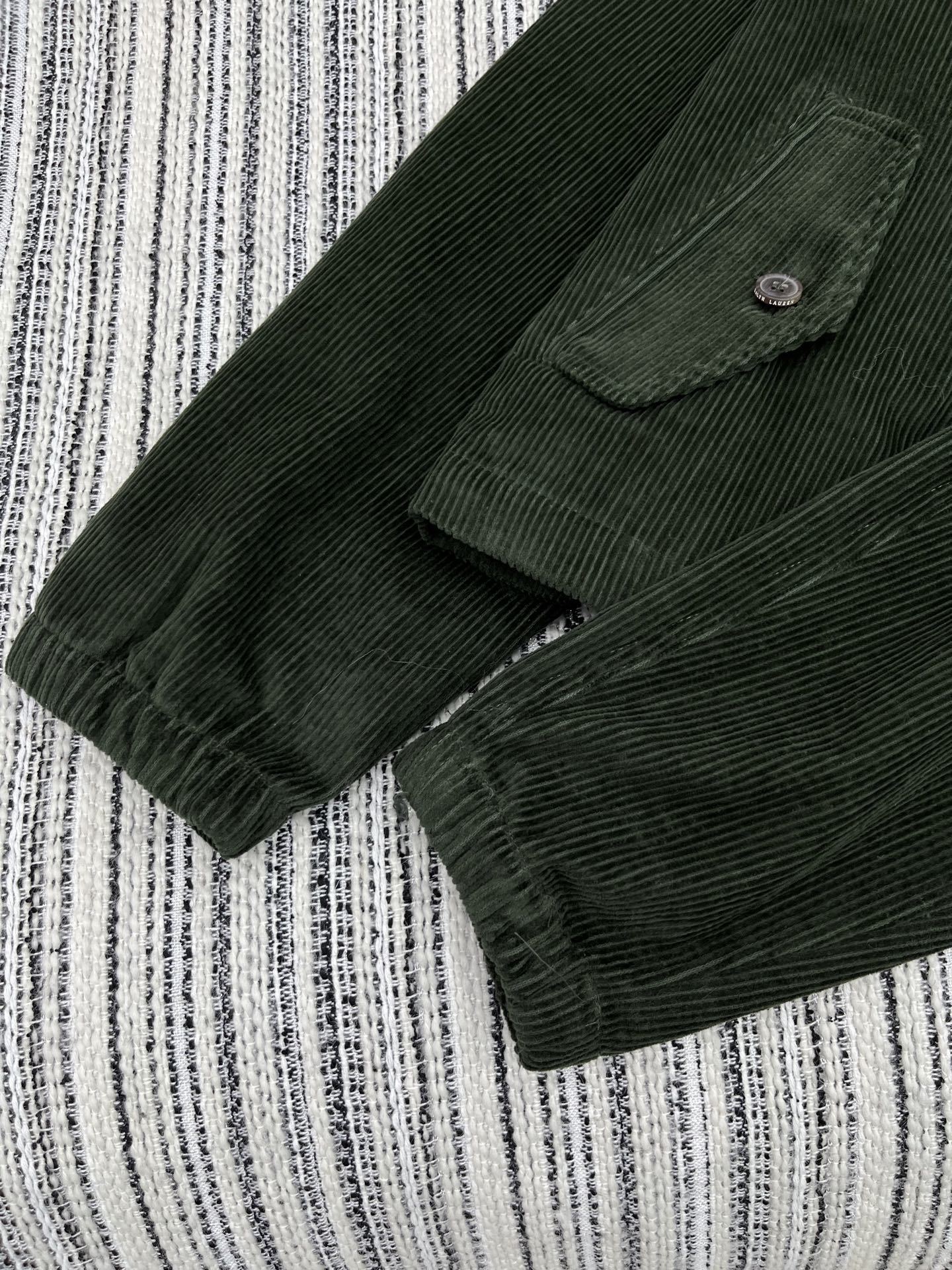 🛒𝐍𝐄𝐖 · 𝟐𝟎𝟐5/爆款现货【原版定制】拉夫劳伦*|灯芯绒夹克外套高订面料 撞色精致刺绣 定染色系低