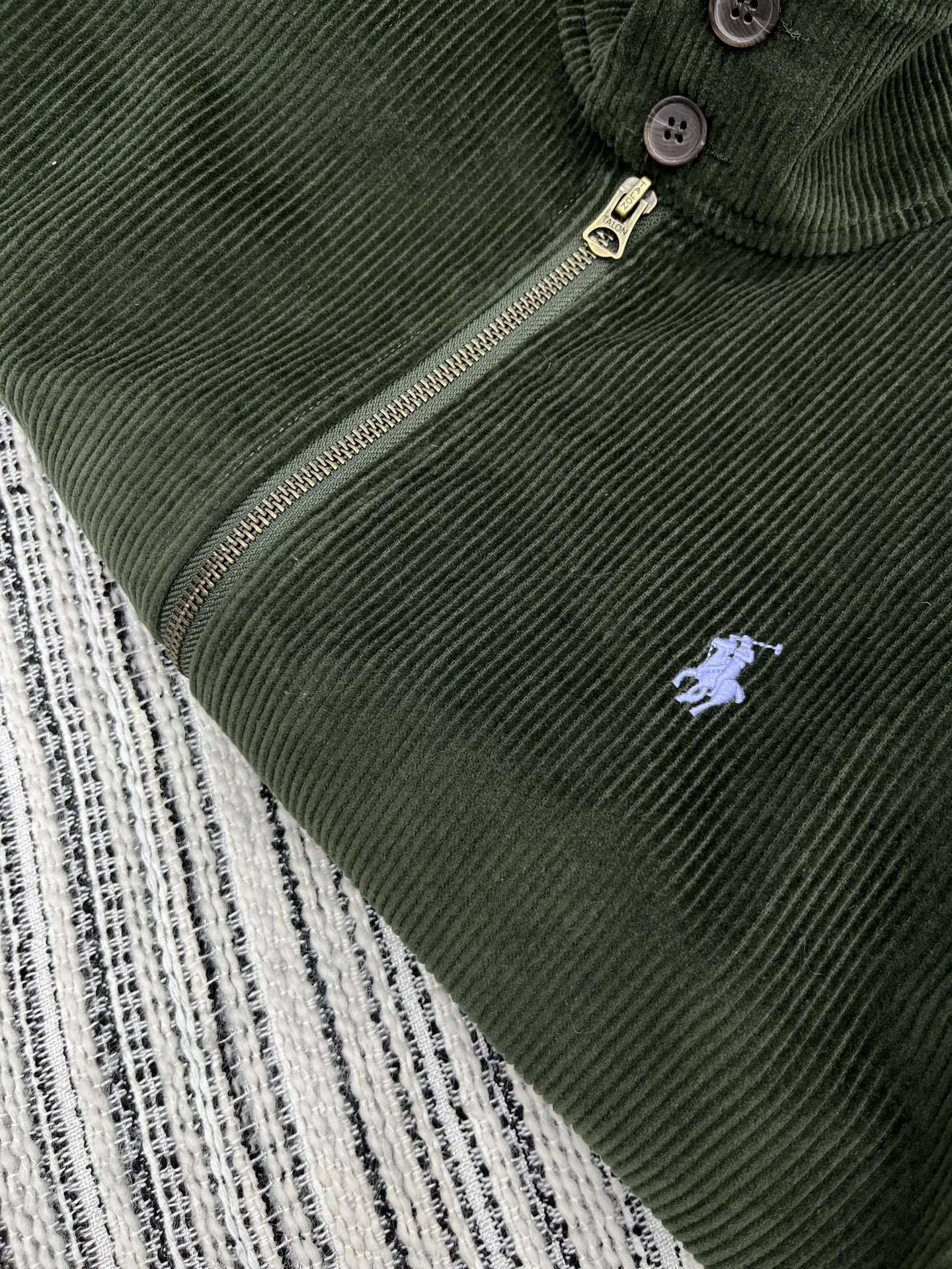 🛒𝐍𝐄𝐖 · 𝟐𝟎𝟐5/爆款现货【原版定制】拉夫劳伦*|灯芯绒夹克外套高订面料 撞色精致刺绣 定染色系低