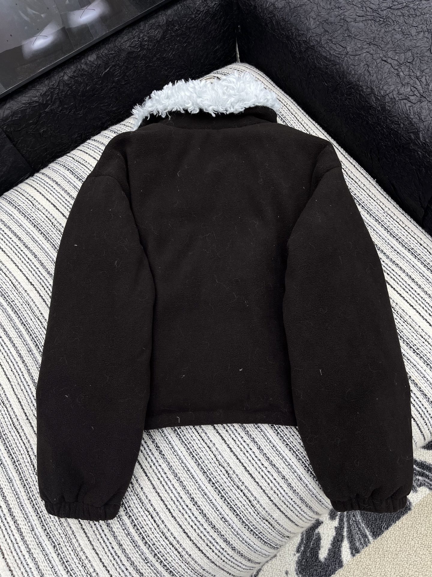 MIU MIU Fleece Jacket Women's Winter Coat Thickened Lamb Wool Outerwear 7 i1761729059801 4625 0 5