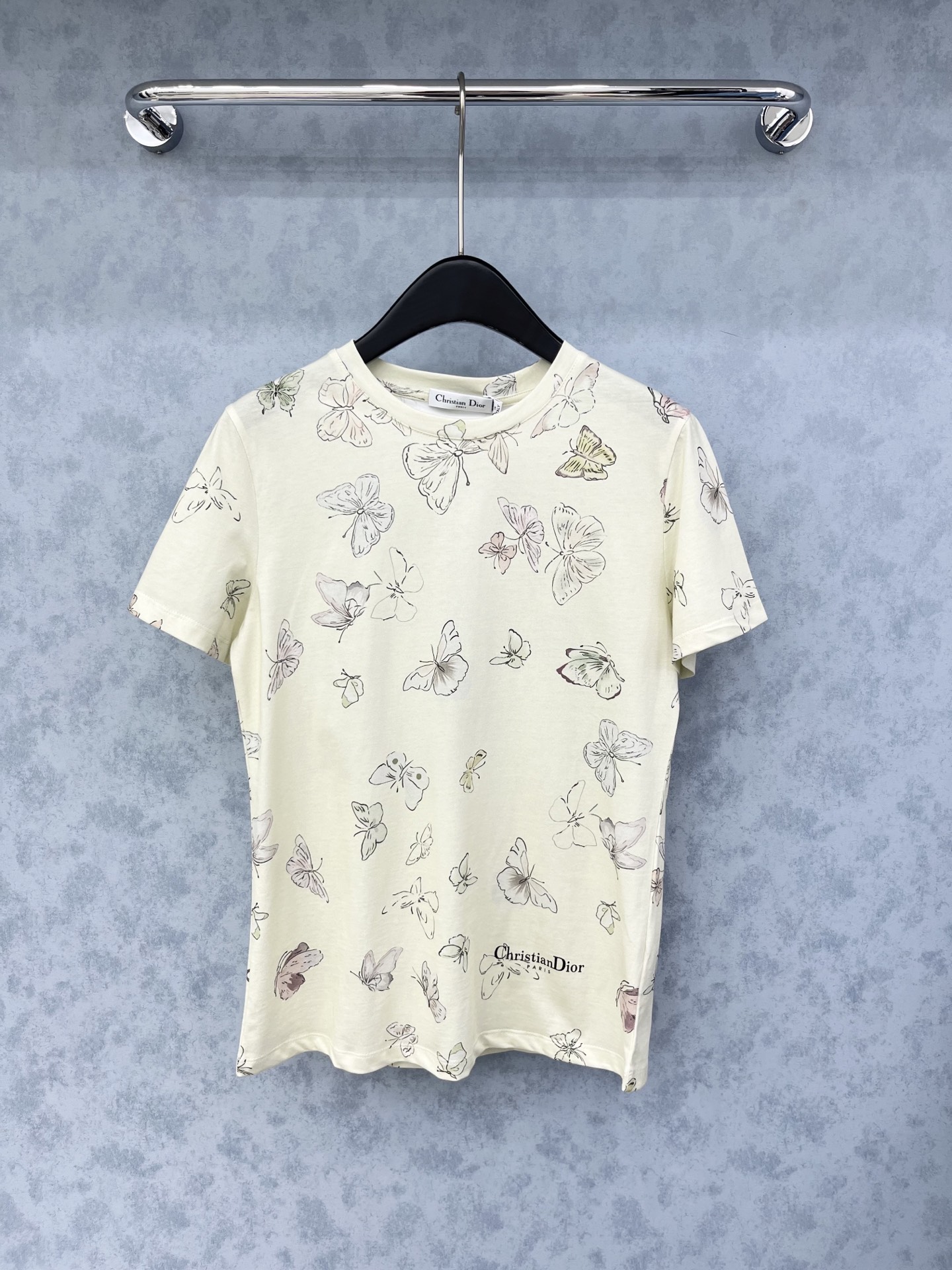 🛒𝐍𝐄𝐖 · 𝟐𝟎𝟐5/爆款现货原单品质 Dio*｜精致满身印花短袖T恤高订面料 亲肤透气舒适标志性字母