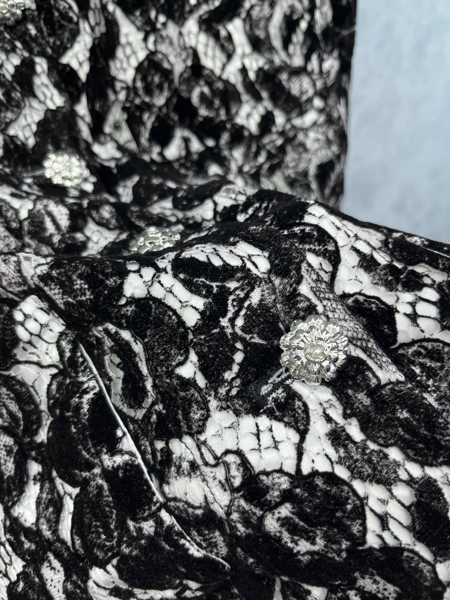 🛒𝐍𝐄𝐖 · 𝟐𝟎𝟐5/爆款【原版定制】Chane*｜ 2025新品蕾丝花边西装外套 系列款定制YB进口