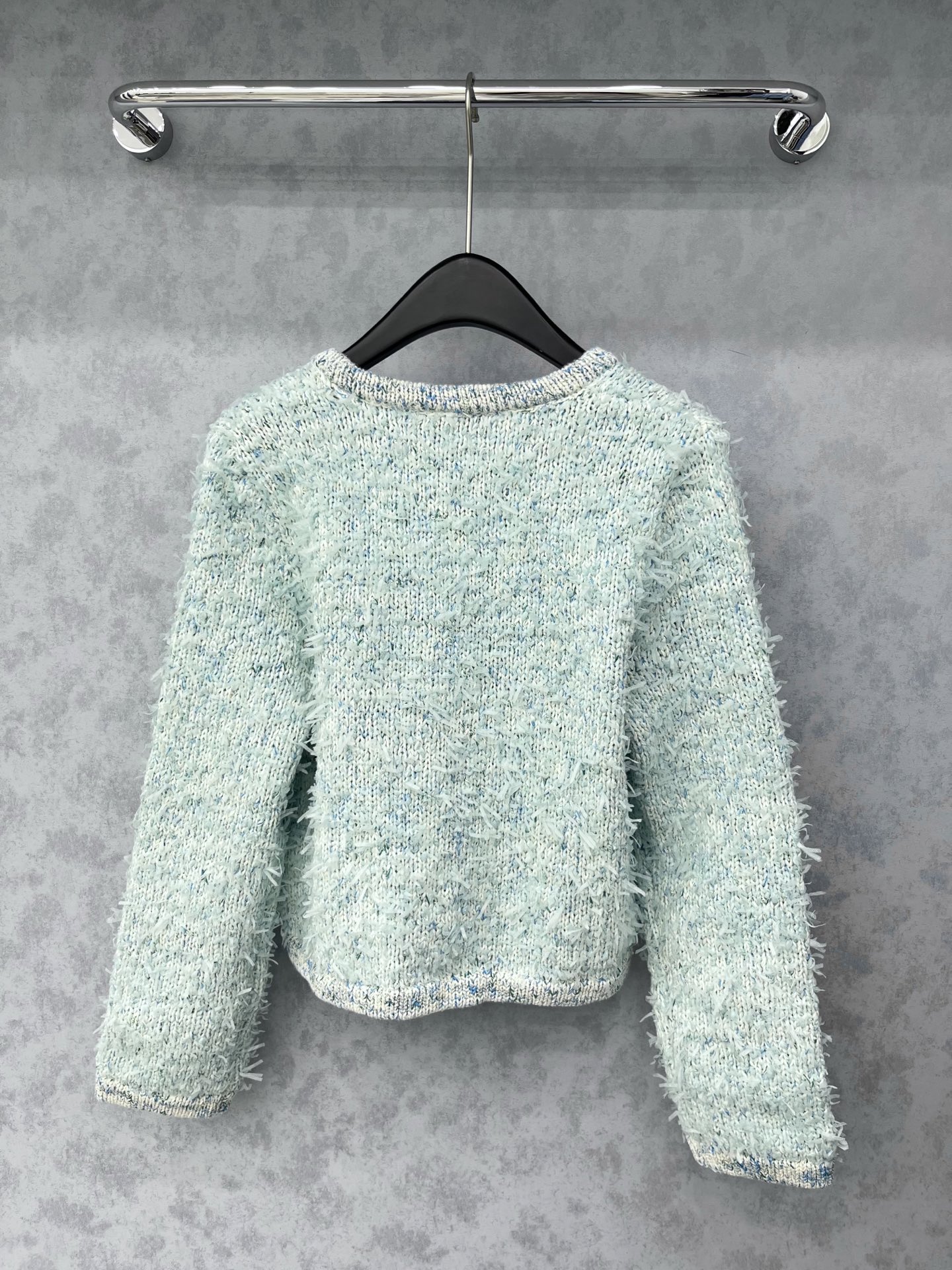 🛒𝐍𝐄𝐖 · 𝟐𝟎𝟐5/爆款现货原单品质 Chan*｜25中古系列复合内衬圆领外套独家订制纱线 ，人头钻