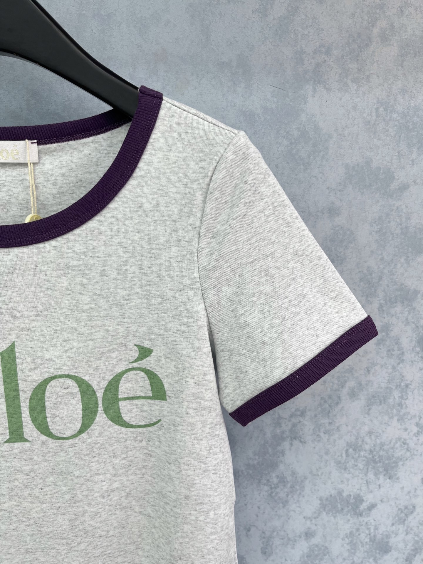 🛒𝐍𝐄𝐖 · 𝟐𝟎𝟐5/爆款现货原单品质 Chlo*｜25新品印花短袖T恤精致版型上身巨显瘦！定制最新工