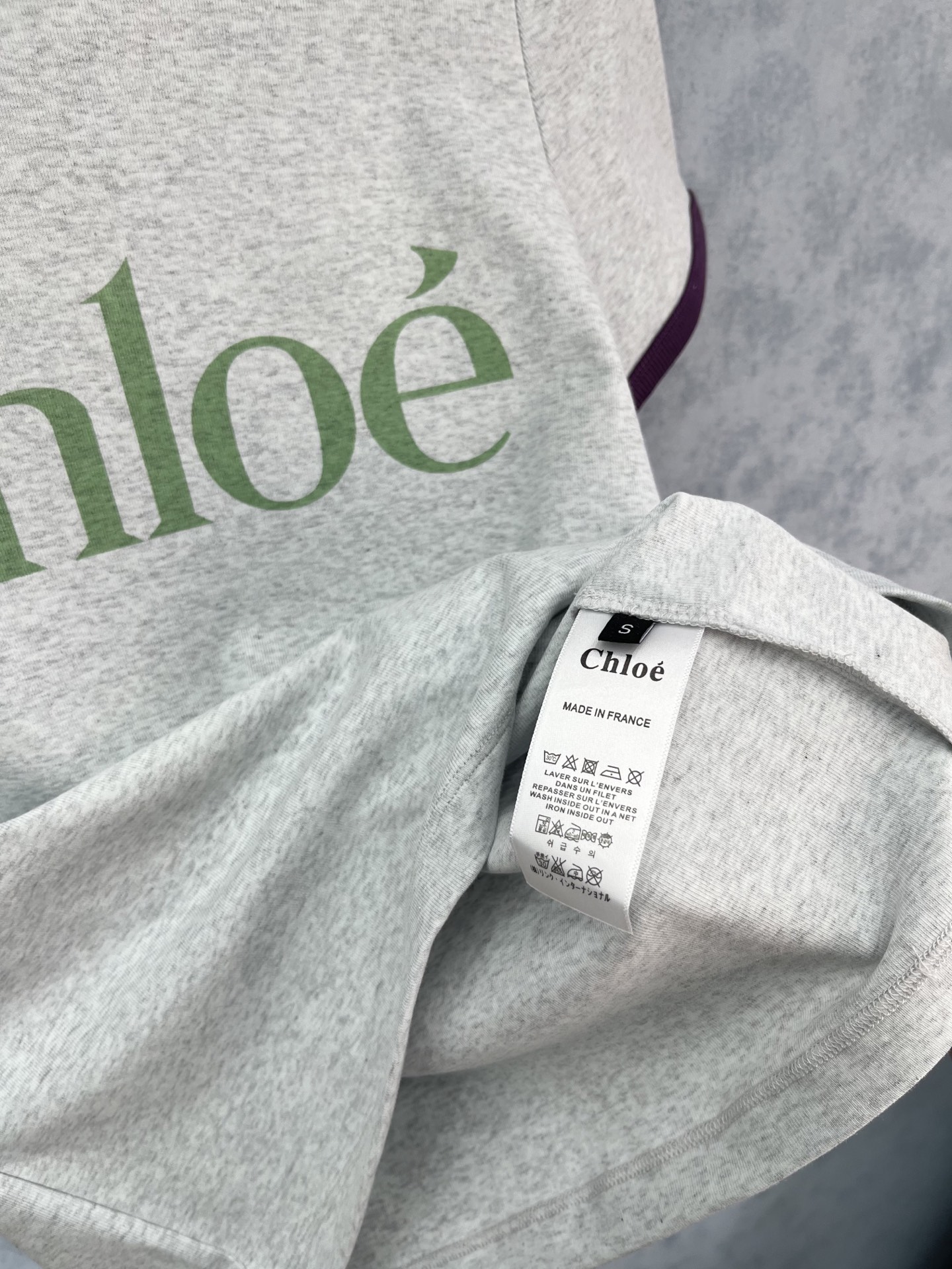 🛒𝐍𝐄𝐖 · 𝟐𝟎𝟐5/爆款现货原单品质 Chlo*｜25新品印花短袖T恤精致版型上身巨显瘦！定制最新工