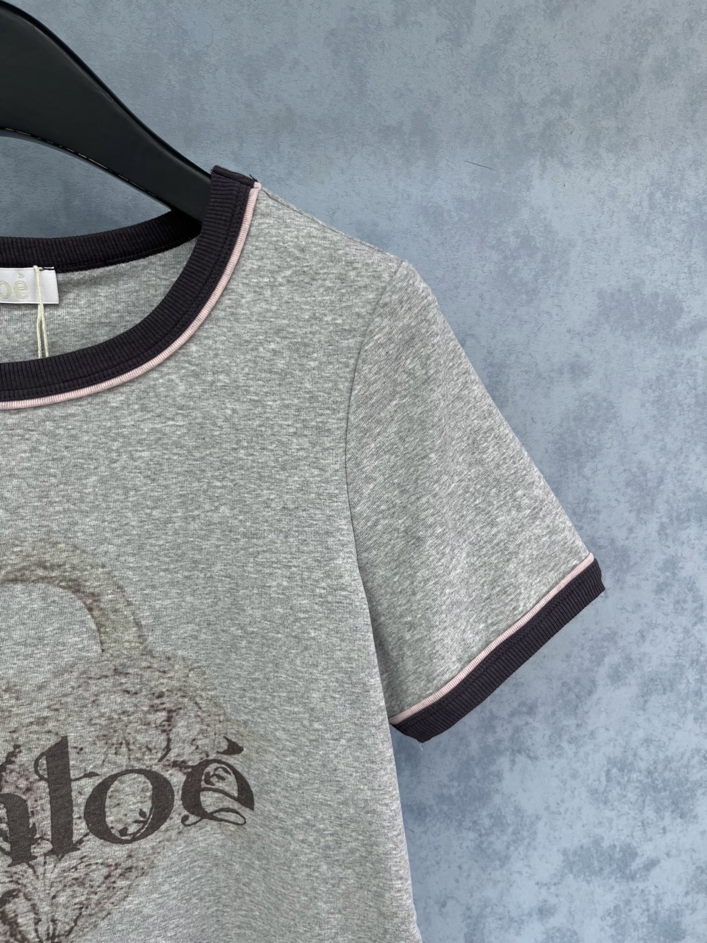 🛒𝐍𝐄𝐖 · 𝟐𝟎𝟐5/爆款现货原单品质 Chlo*｜25新品印花短袖T恤精致版型上身巨显瘦！定制最新工