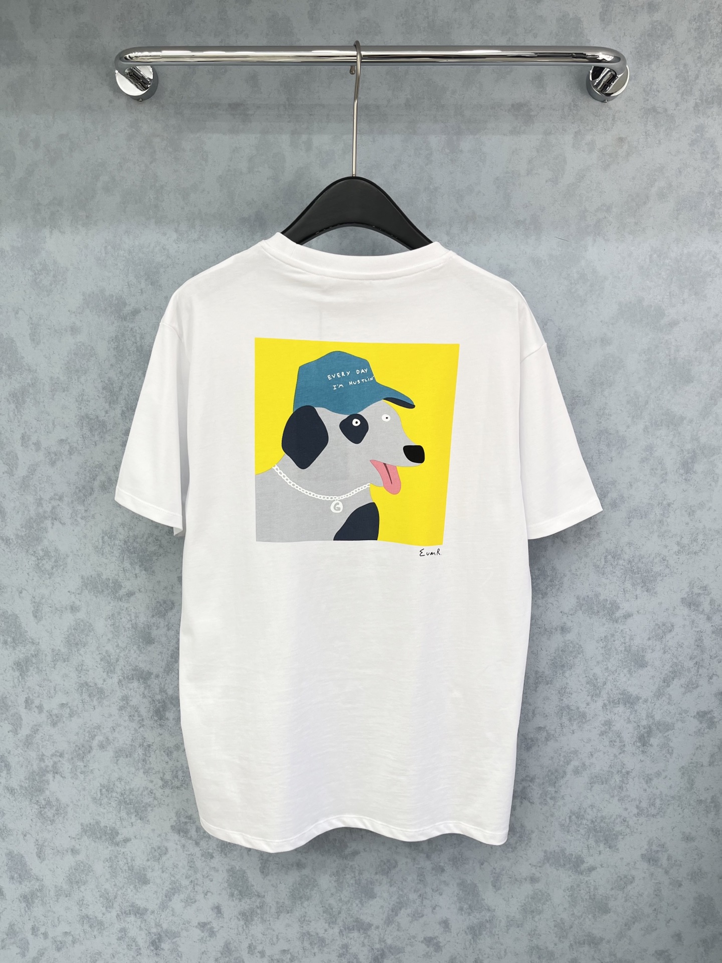 🛒𝐍𝐄𝐖 · 𝟐𝟎𝟐5/爆款现货原单品质 Guc*｜25新品前后印花短袖T恤宽松版型上身巨显瘦！定制最新