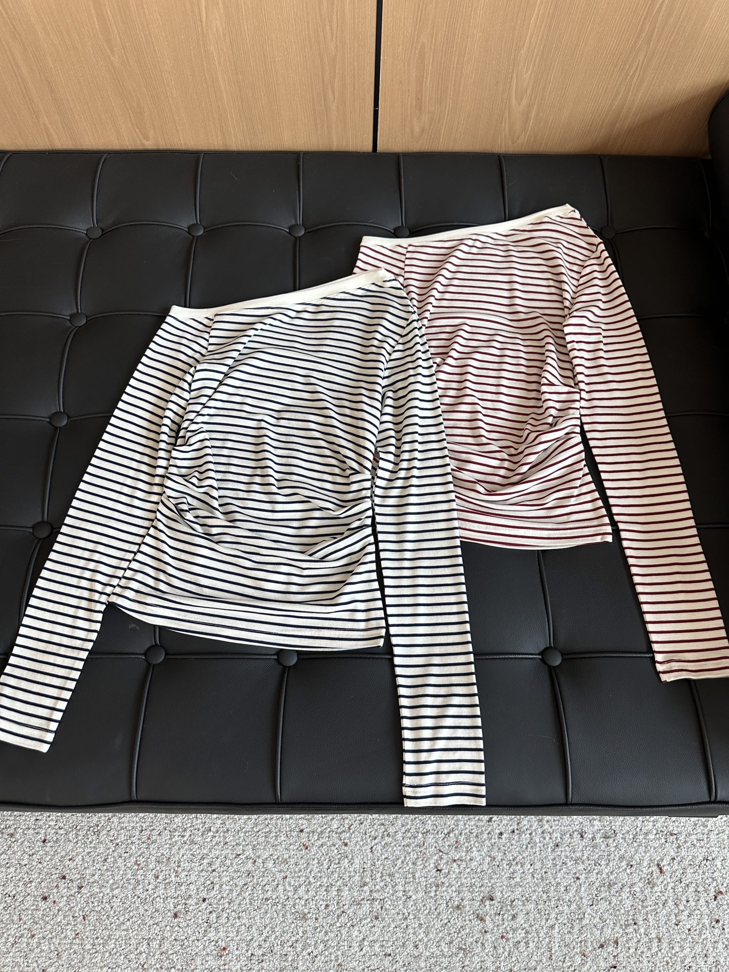 🛒𝐍𝐄𝐖 · 𝟐𝟎𝟐5/爆款现货设计师 原创｜2025新款斜肩打底衫云感舒适的系列！上身的触感谁穿谁知道