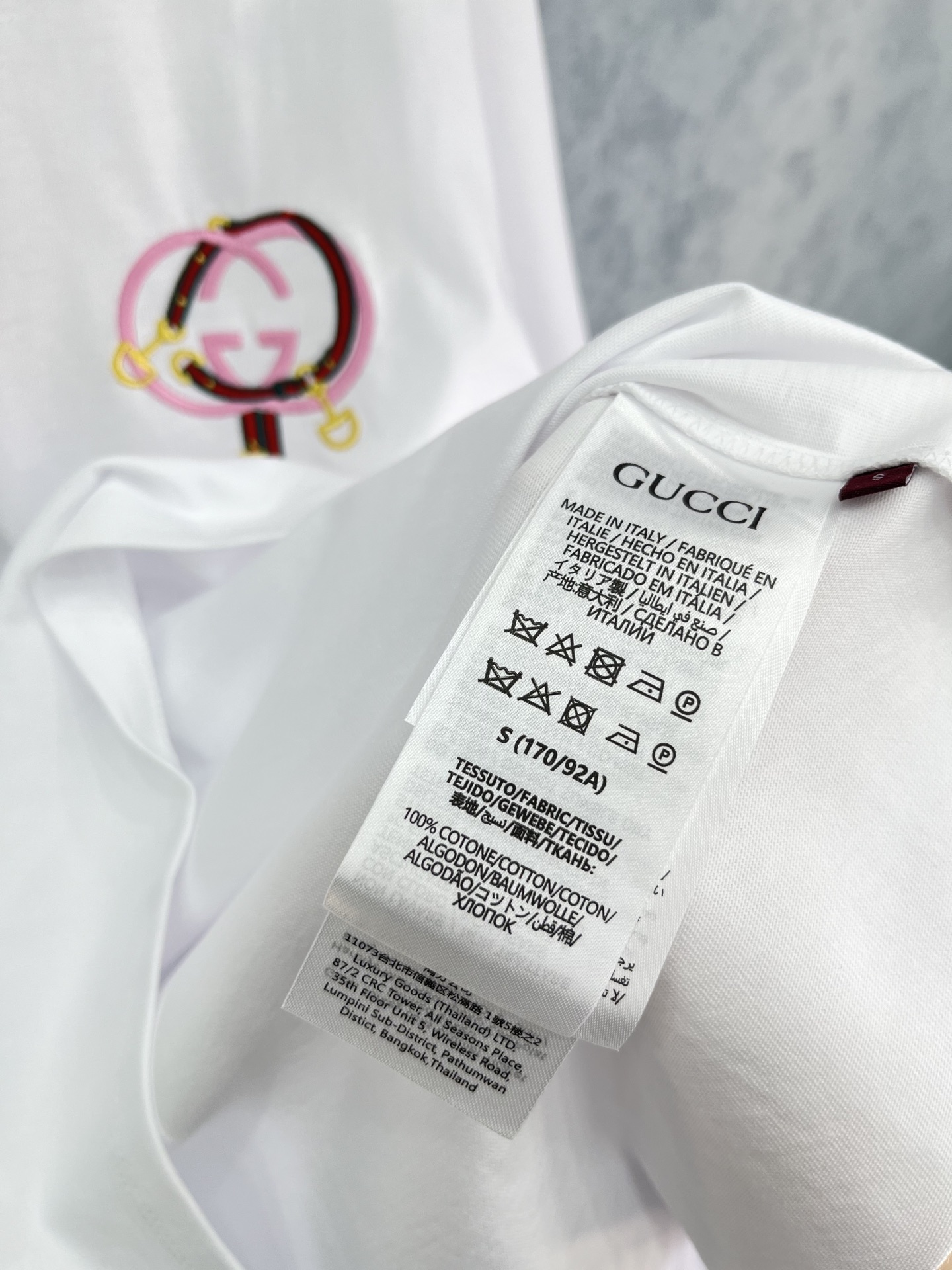 🛒𝐍𝐄𝐖 · 𝟐𝟎𝟐5/爆款现货原单品质 Guc*｜25新品刺绣短袖T恤宽松版型上身巨显瘦！定制最新工艺