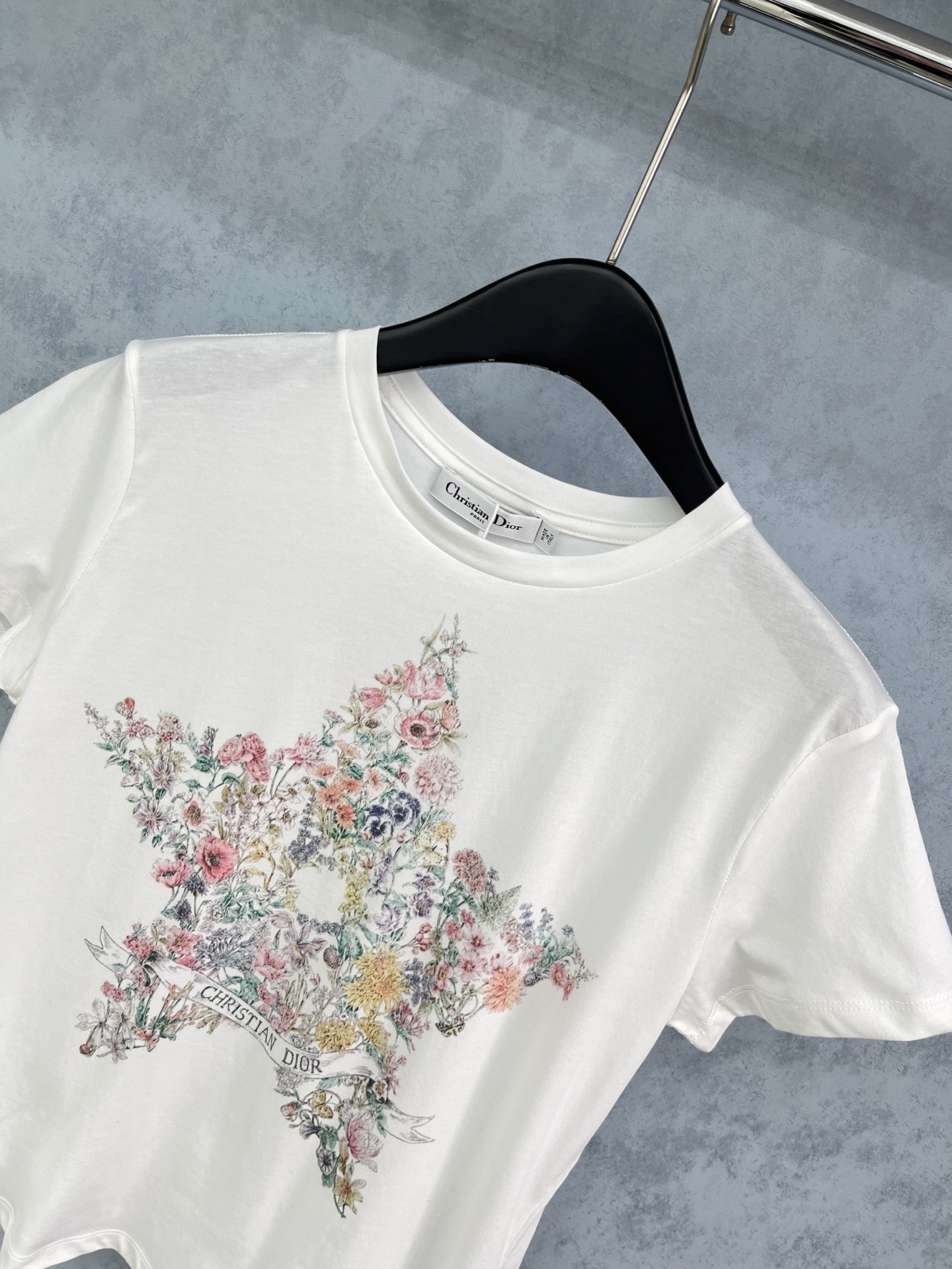 🛒𝐍𝐄𝐖 · 𝟐𝟎𝟐5/爆款现货【原版定制】Dio*｜精致印花短袖T恤高订面料 亲肤透气舒适标志性字母图